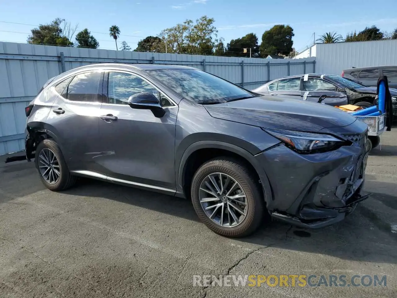 4 fotografías del automóvil dañado JTJAKCEZ4R2025876 LEXUS NX 350H BA 2024