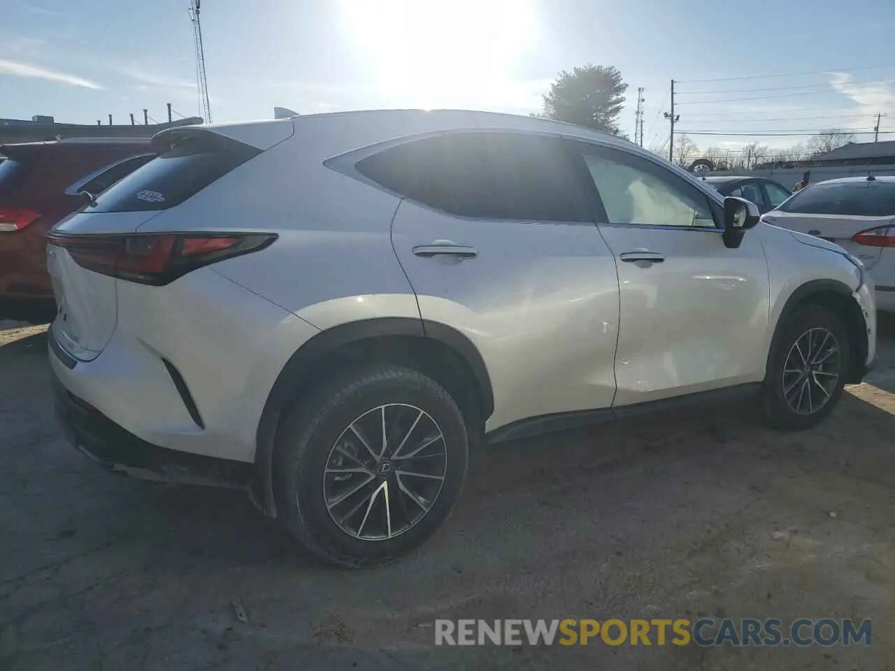 3 fotografías del automóvil dañado JTJAKCEZ4R2033931 LEXUS NX 350H BA 2024