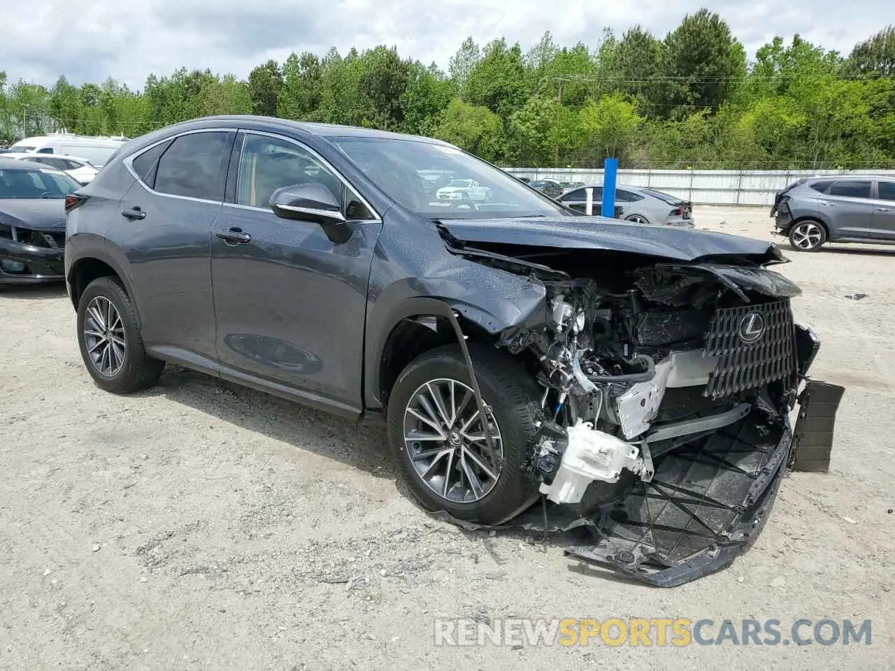 4 fotografías del automóvil dañado JTJGKCEZ4R5015261 LEXUS NX 350H BA 2024
