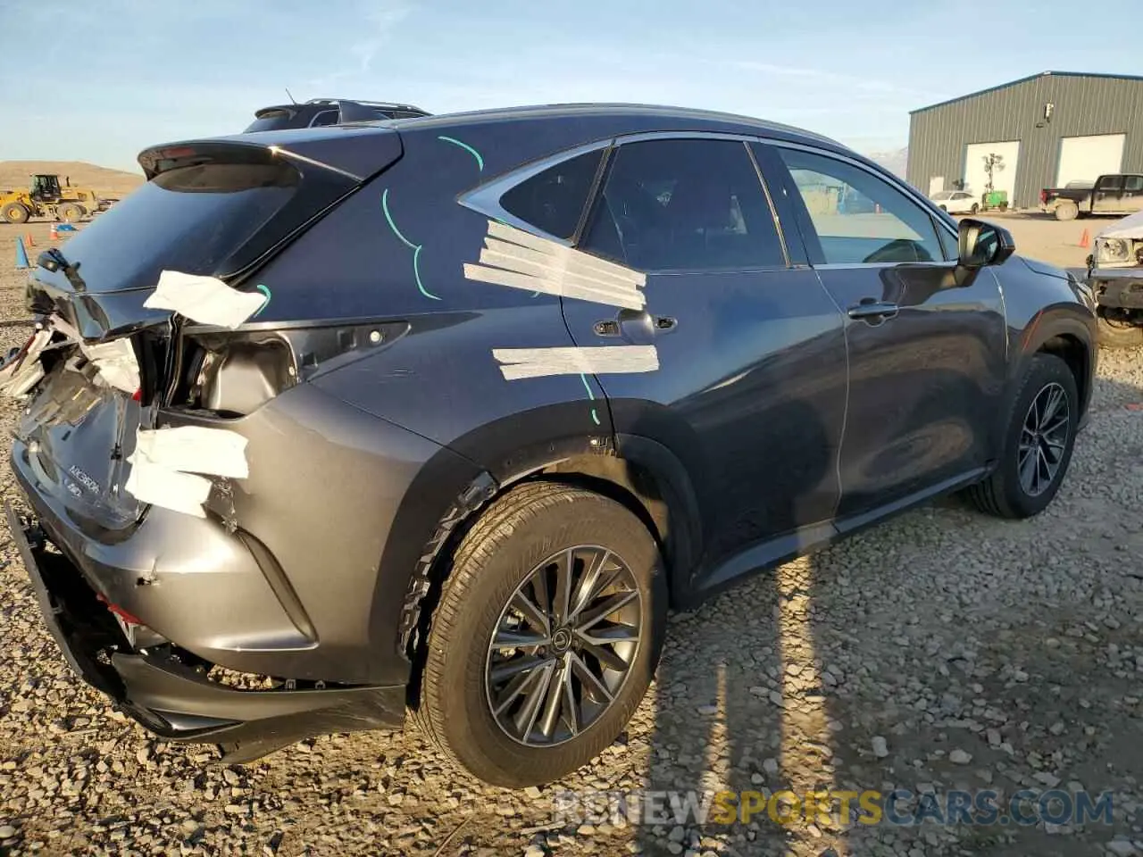 3 fotografías del automóvil dañado JTJGKCEZ5R2024939 LEXUS NX 350H BA 2024