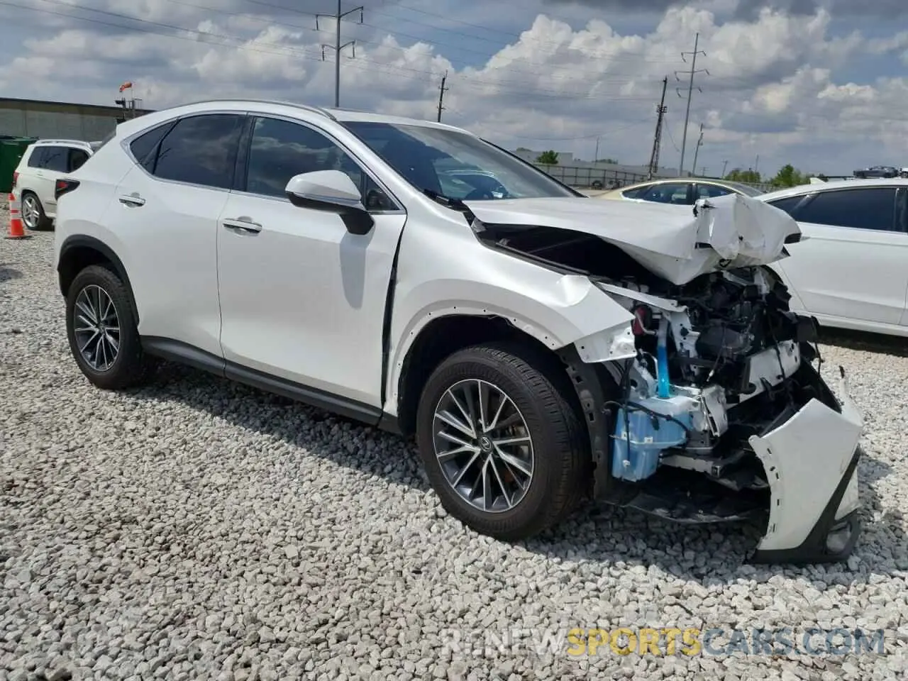 4 fotografías del automóvil dañado JTJGKCEZ9R5013201 LEXUS NX 350H BA 2024