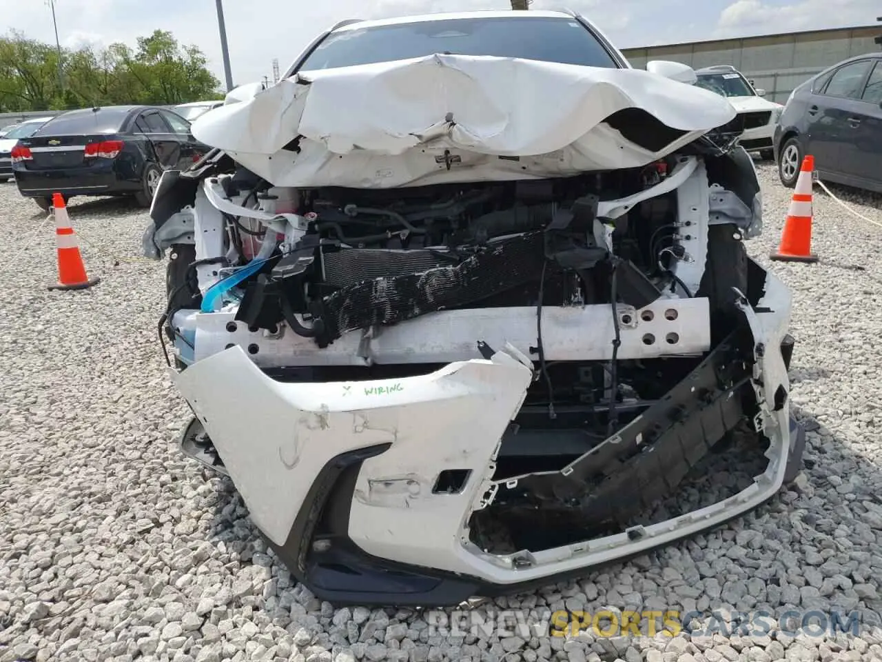 5 fotografías del automóvil dañado JTJGKCEZ9R5013201 LEXUS NX 350H BA 2024