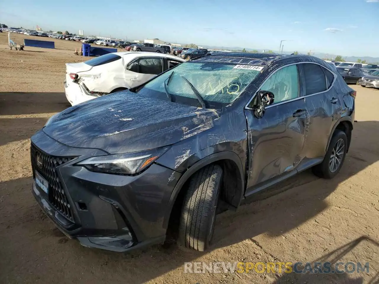 1 fotografías del automóvil dañado JTJGKCEZ9R5016115 LEXUS NX 350H BA 2024