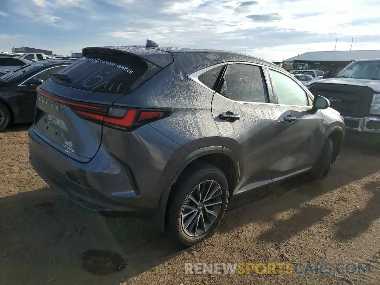 3 fotografías del automóvil dañado JTJGKCEZ9R5016115 LEXUS NX 350H BA 2024