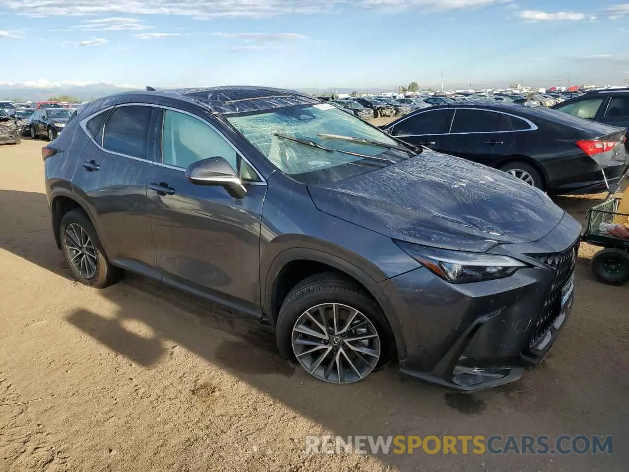 4 fotografías del automóvil dañado JTJGKCEZ9R5016115 LEXUS NX 350H BA 2024