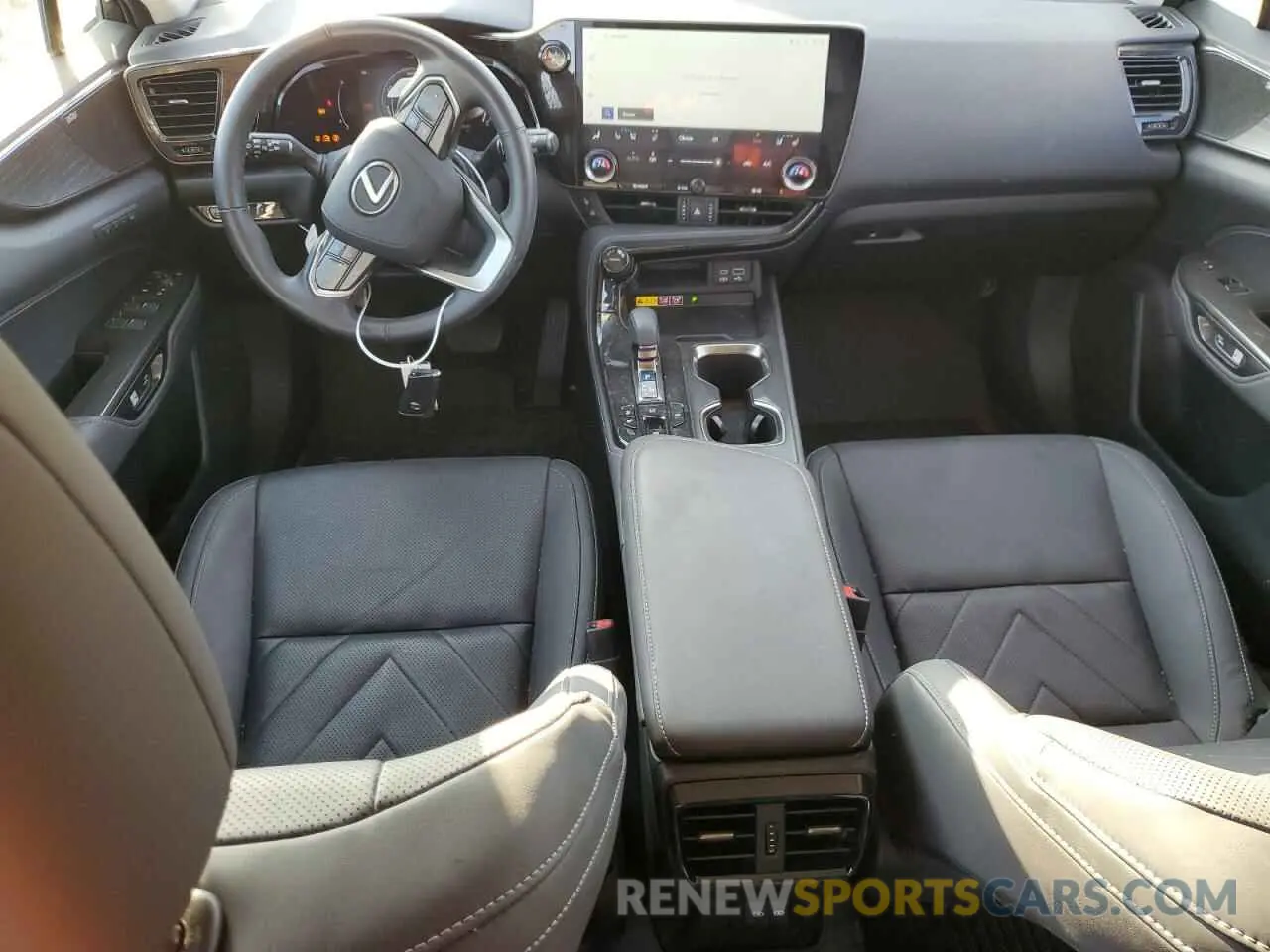 8 fotografías del automóvil dañado JTJHKCEZ2R5015215 LEXUS NX 350H BA 2024