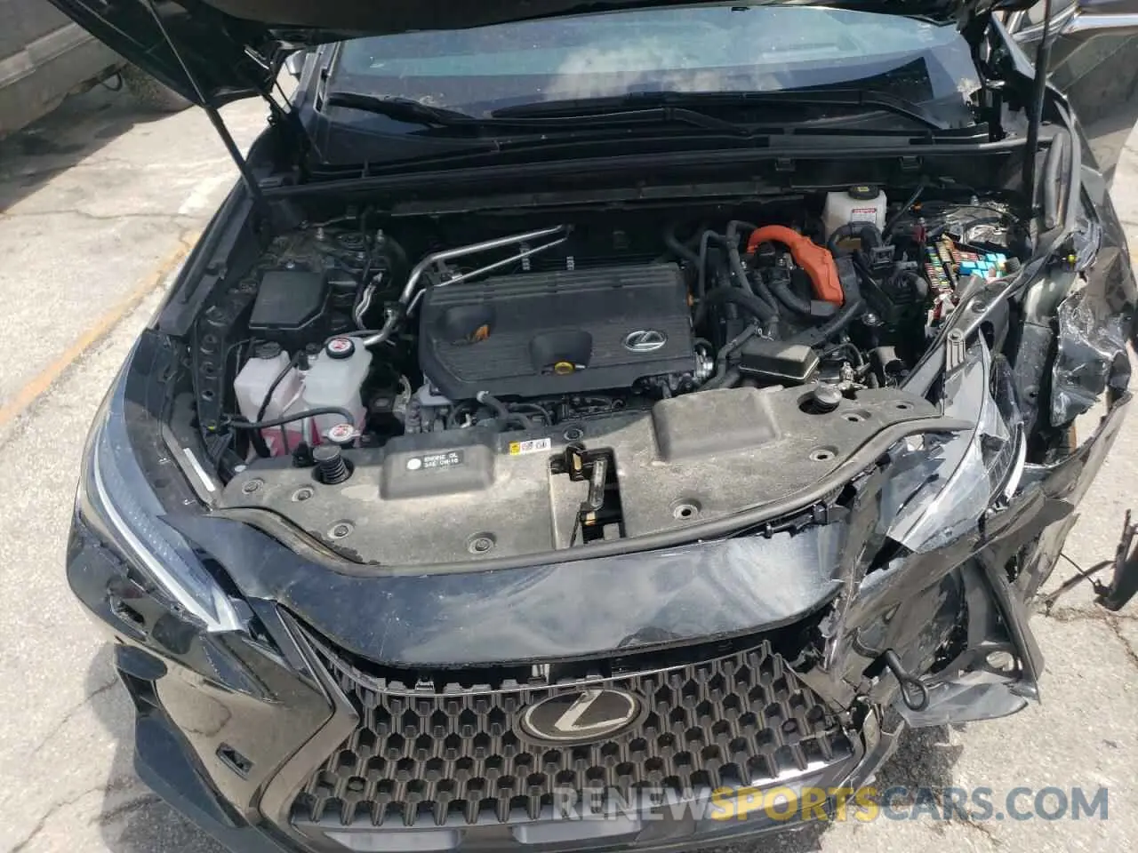 12 fotografías del automóvil dañado JTJHKCEZXR5011784 LEXUS NX 350H BA 2024