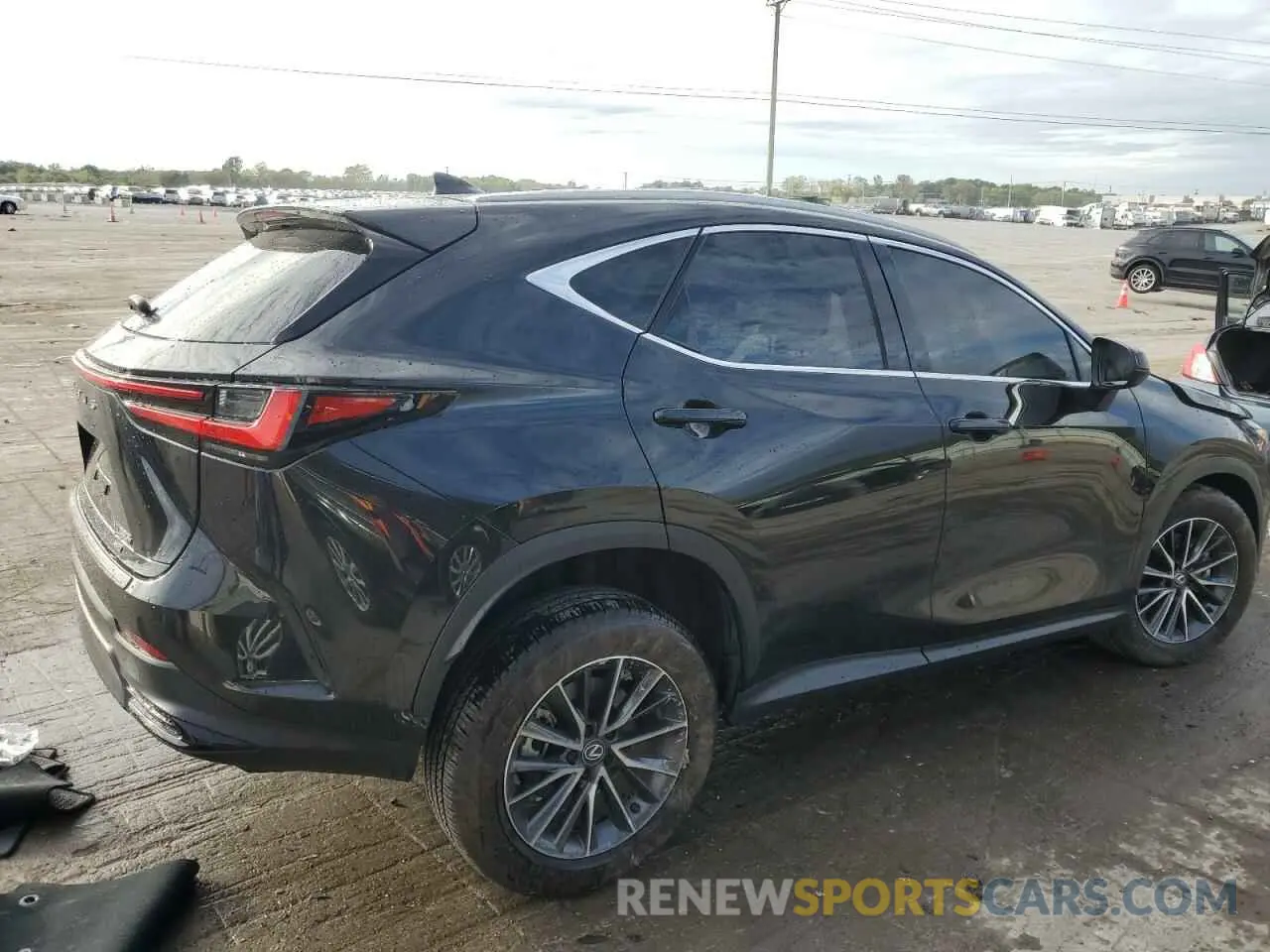 3 fotografías del automóvil dañado 2T2AKCEZ4SC031831 LEXUS NX 350H BA 2025