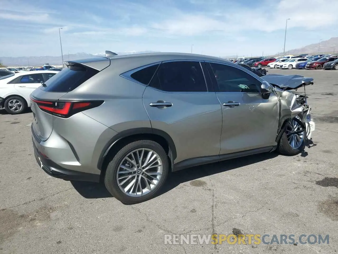 3 fotografías del automóvil dañado 2T2GKCEZ3SC040255 LEXUS NX 350H BA 2025
