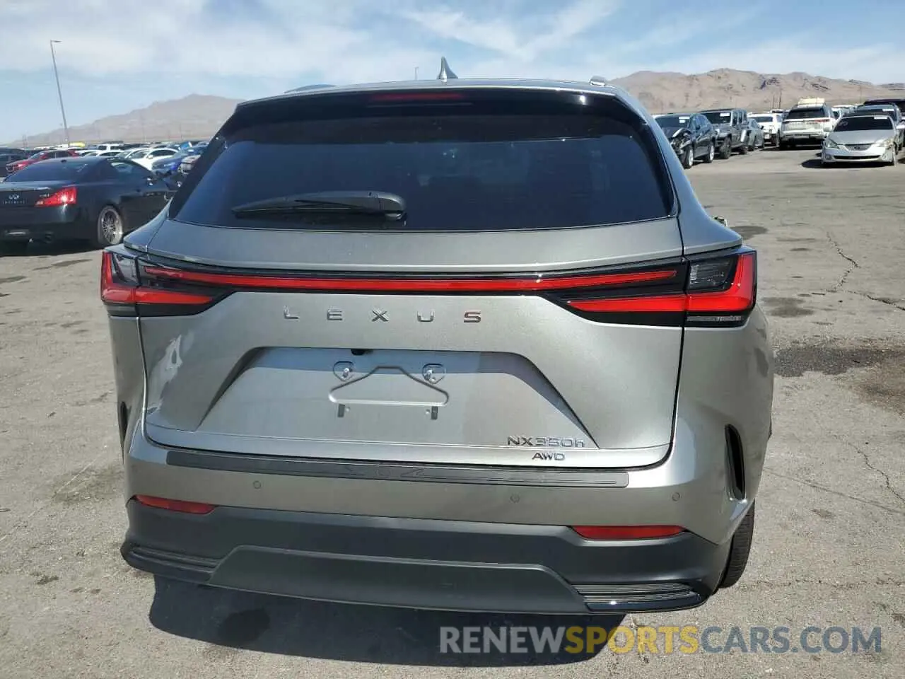 6 fotografías del automóvil dañado 2T2GKCEZ3SC040255 LEXUS NX 350H BA 2025