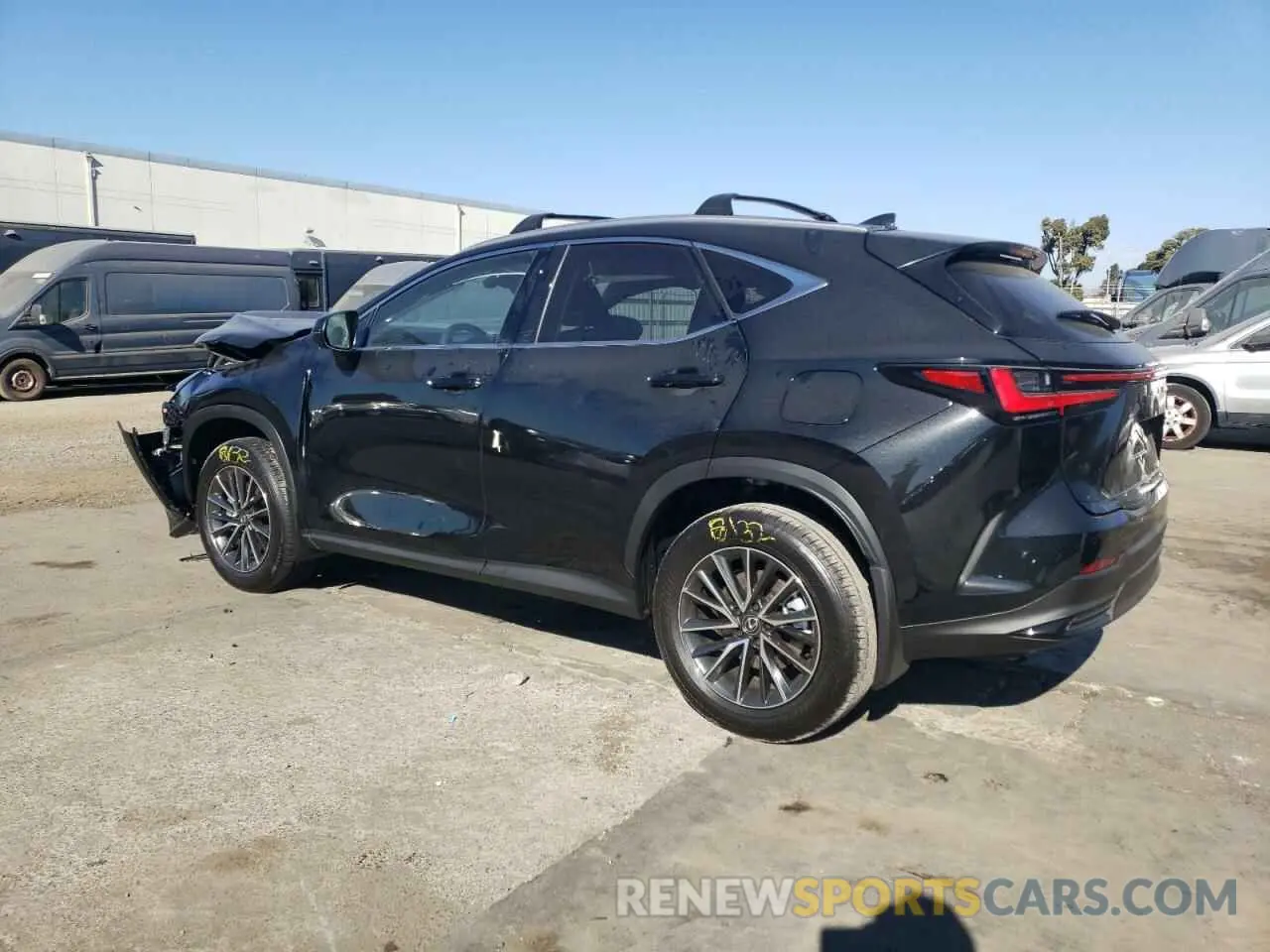 2 fotografías del automóvil dañado JTJGKCEZ4S2045609 LEXUS NX 350H BA 2025
