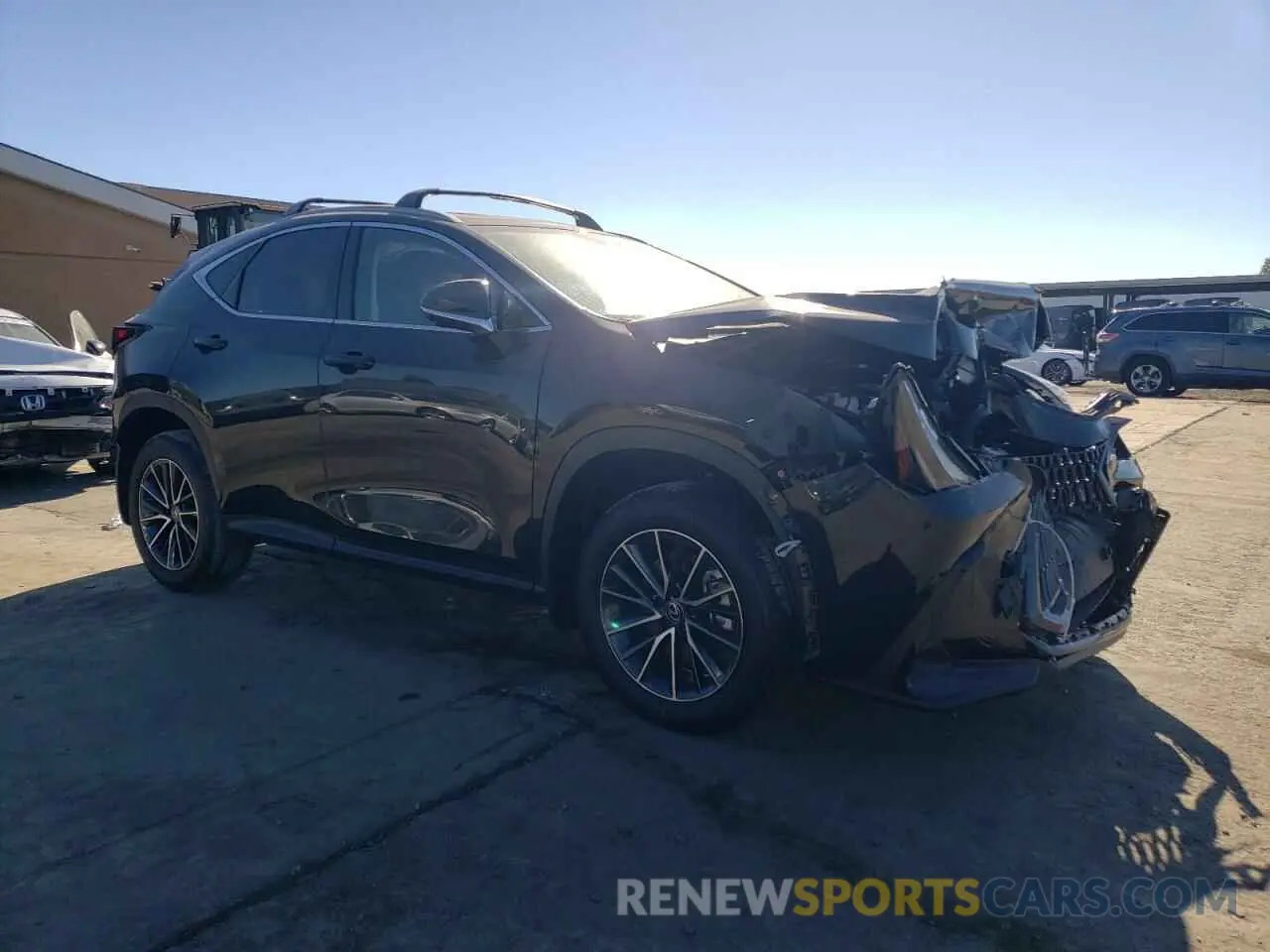 4 fotografías del automóvil dañado JTJGKCEZ4S2045609 LEXUS NX 350H BA 2025