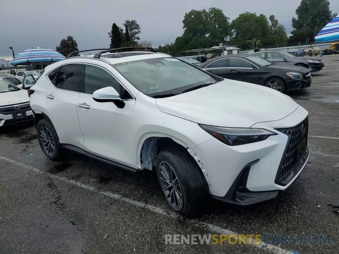 4 fotografías del automóvil dañado JTJGKCEZ5S5033158 LEXUS NX 350H BA 2025