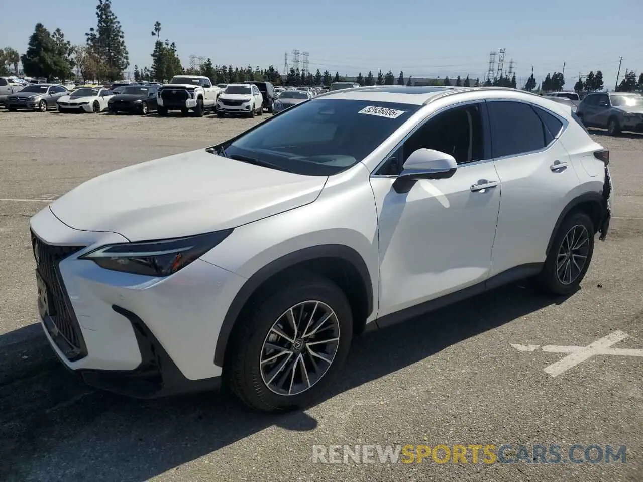 1 fotografías del automóvil dañado JTJGKCEZ9S2052281 LEXUS NX 350H BA 2025