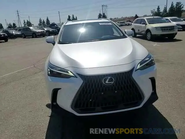 10 fotografías del automóvil dañado JTJGKCEZ9S2052281 LEXUS NX 350H BA 2025