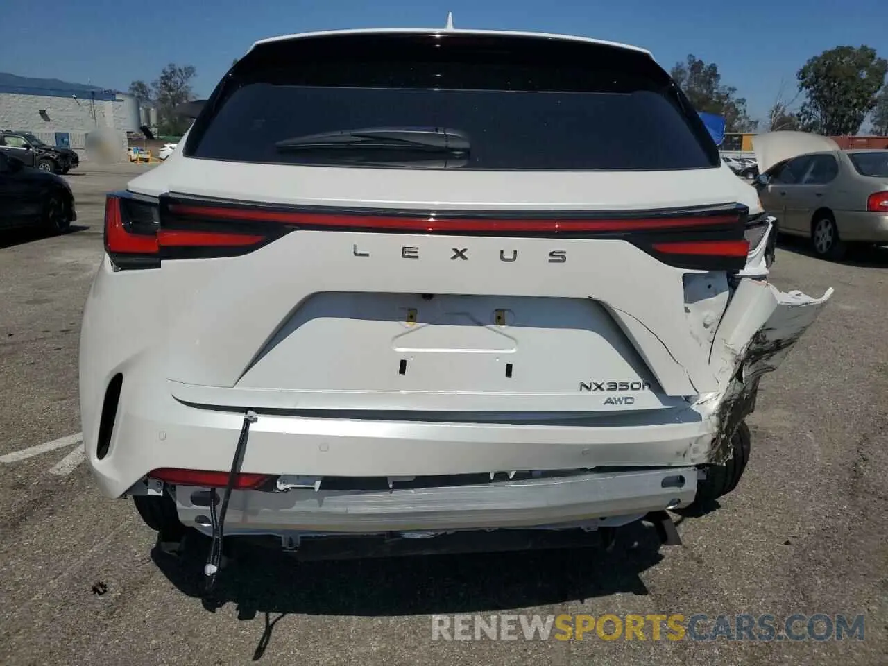 6 fotografías del automóvil dañado JTJGKCEZ9S2052281 LEXUS NX 350H BA 2025