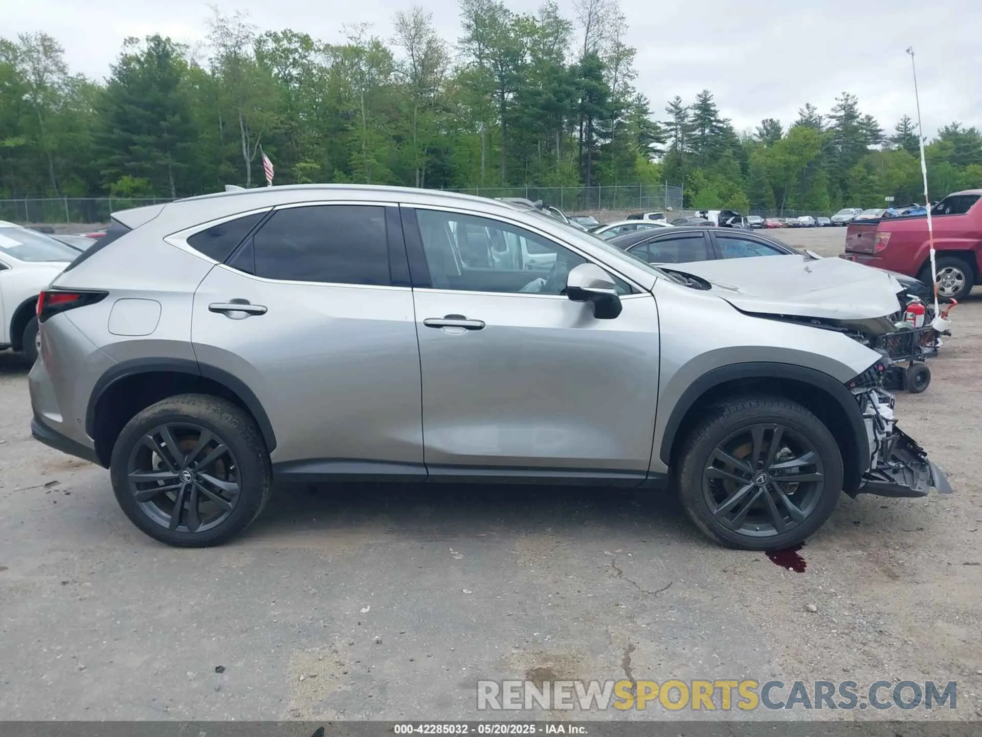 13 fotografías del automóvil dañado JTJHKCFZ4N2000998 LEXUS NX 450H+ 2022