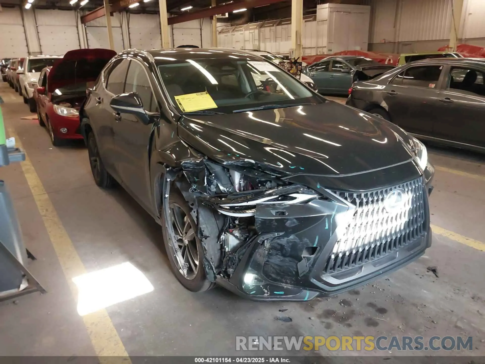 1 fotografías del automóvil dañado JTJHKCFZ7N2003572 LEXUS NX 450H+ 2022