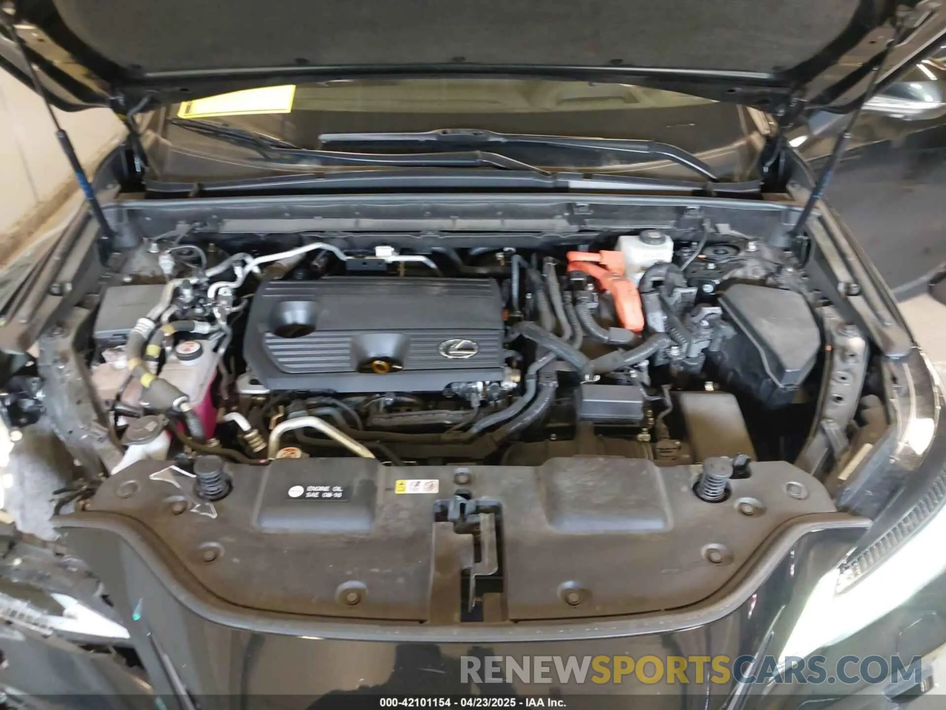 10 fotografías del automóvil dañado JTJHKCFZ7N2003572 LEXUS NX 450H+ 2022