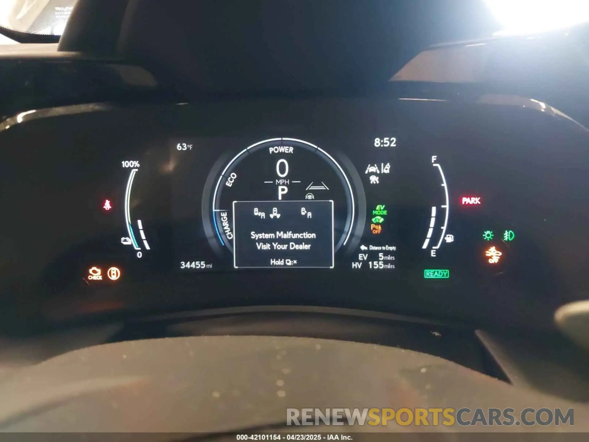 7 fotografías del automóvil dañado JTJHKCFZ7N2003572 LEXUS NX 450H+ 2022