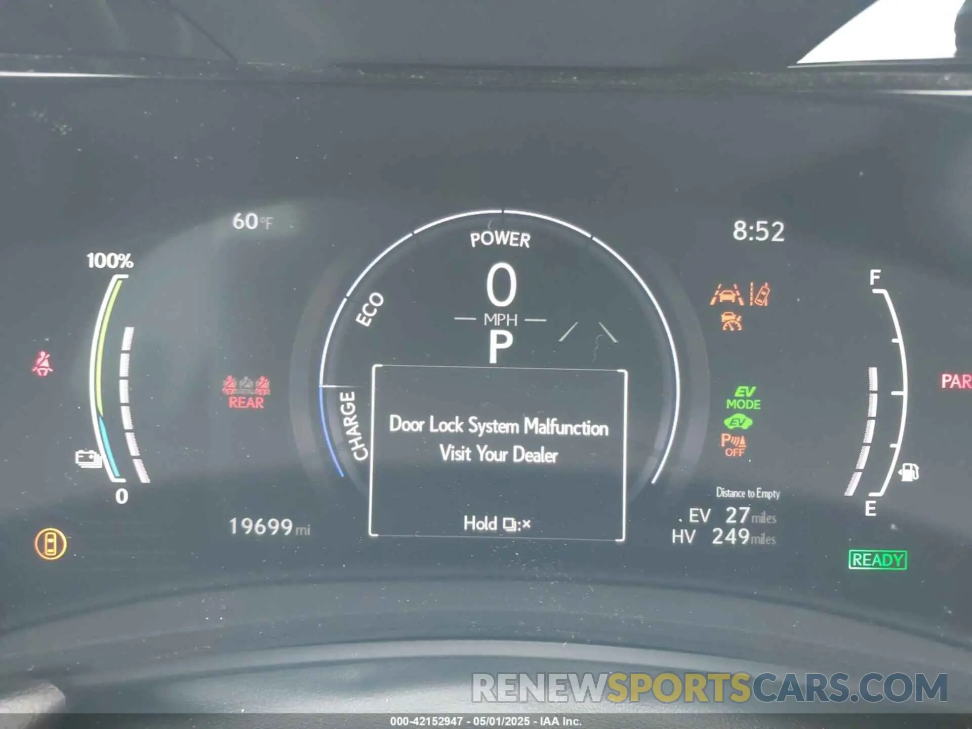 7 fotografías del automóvil dañado JTJHKCFZXP2017789 LEXUS NX 450H+ 2023