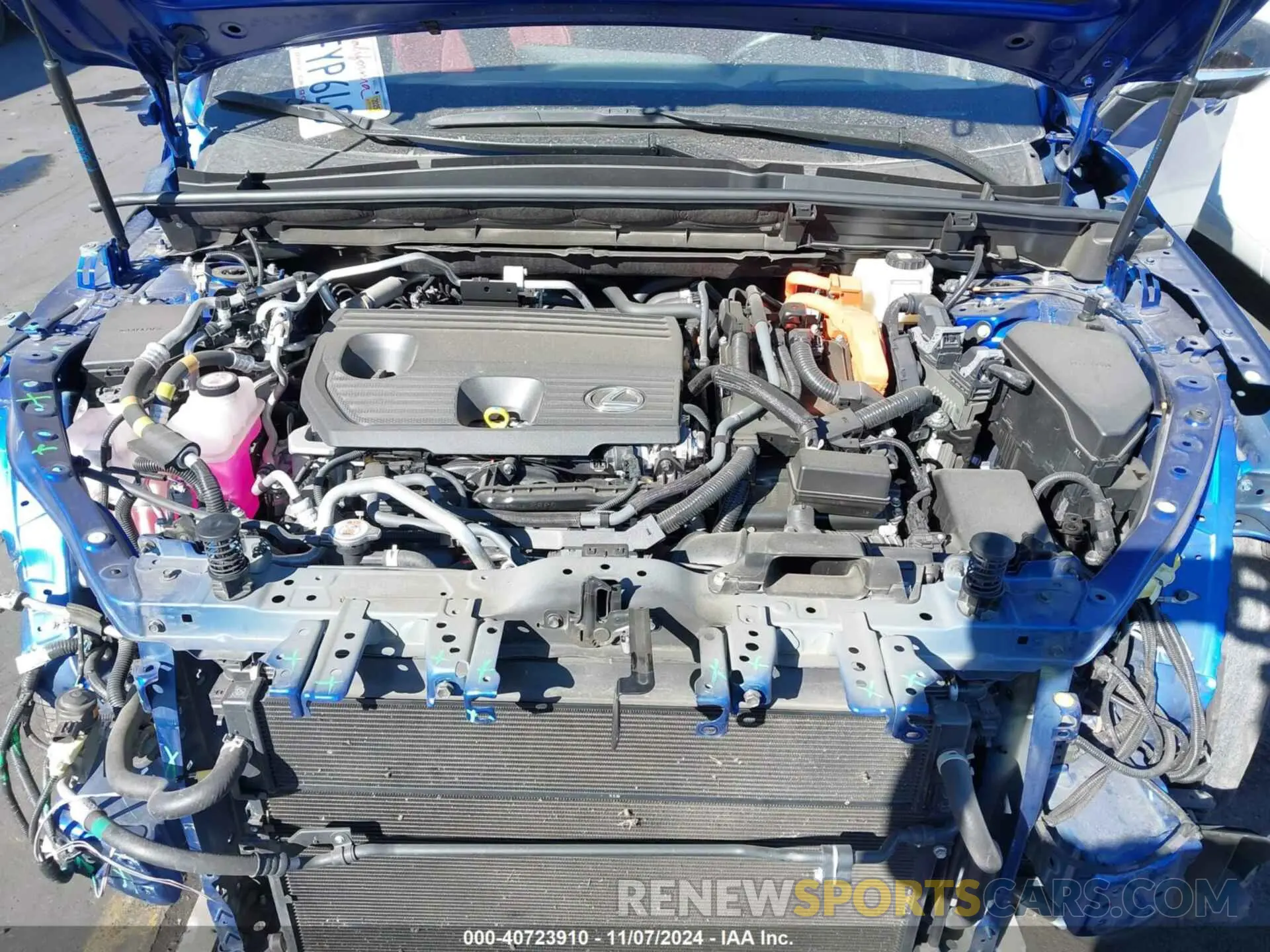 10 fotografías del automóvil dañado JTJKKCFZ1P2019615 LEXUS NX 450H+ 2023