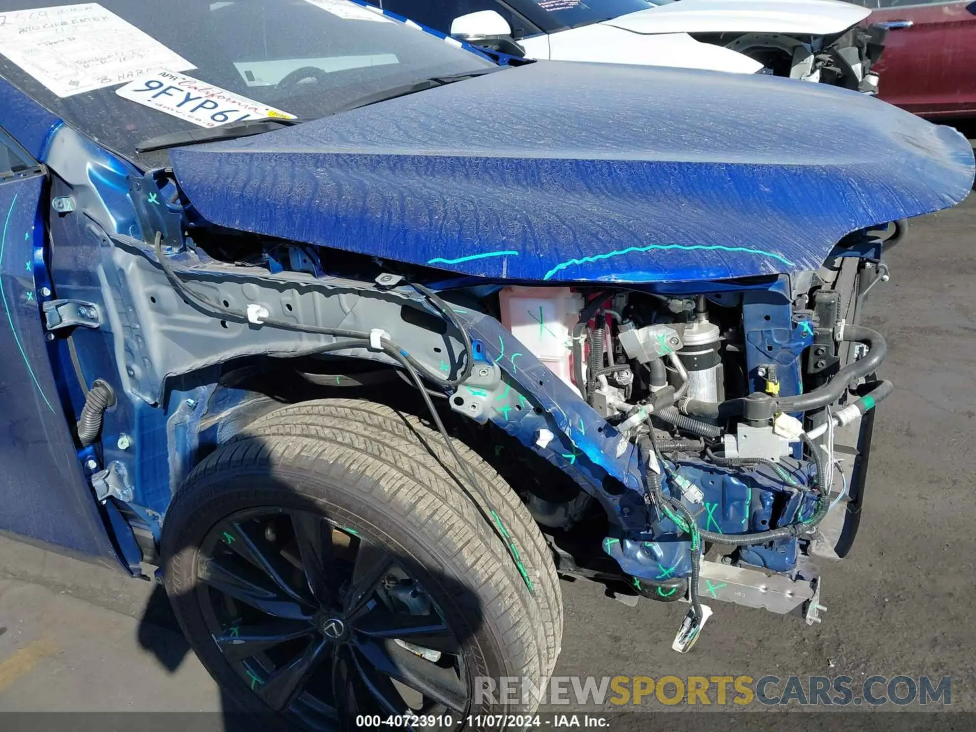 18 fotografías del automóvil dañado JTJKKCFZ1P2019615 LEXUS NX 450H+ 2023