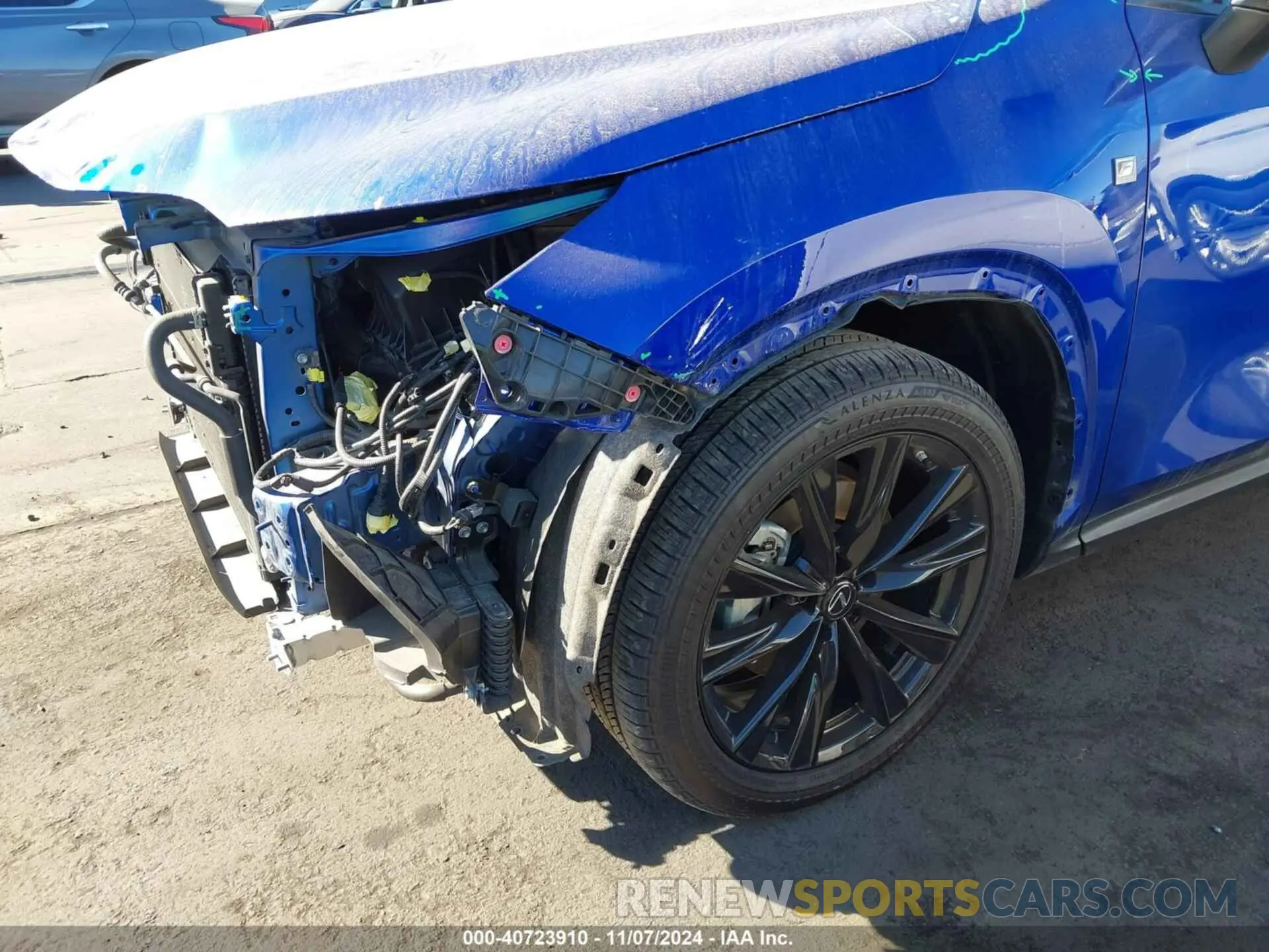 19 fotografías del automóvil dañado JTJKKCFZ1P2019615 LEXUS NX 450H+ 2023