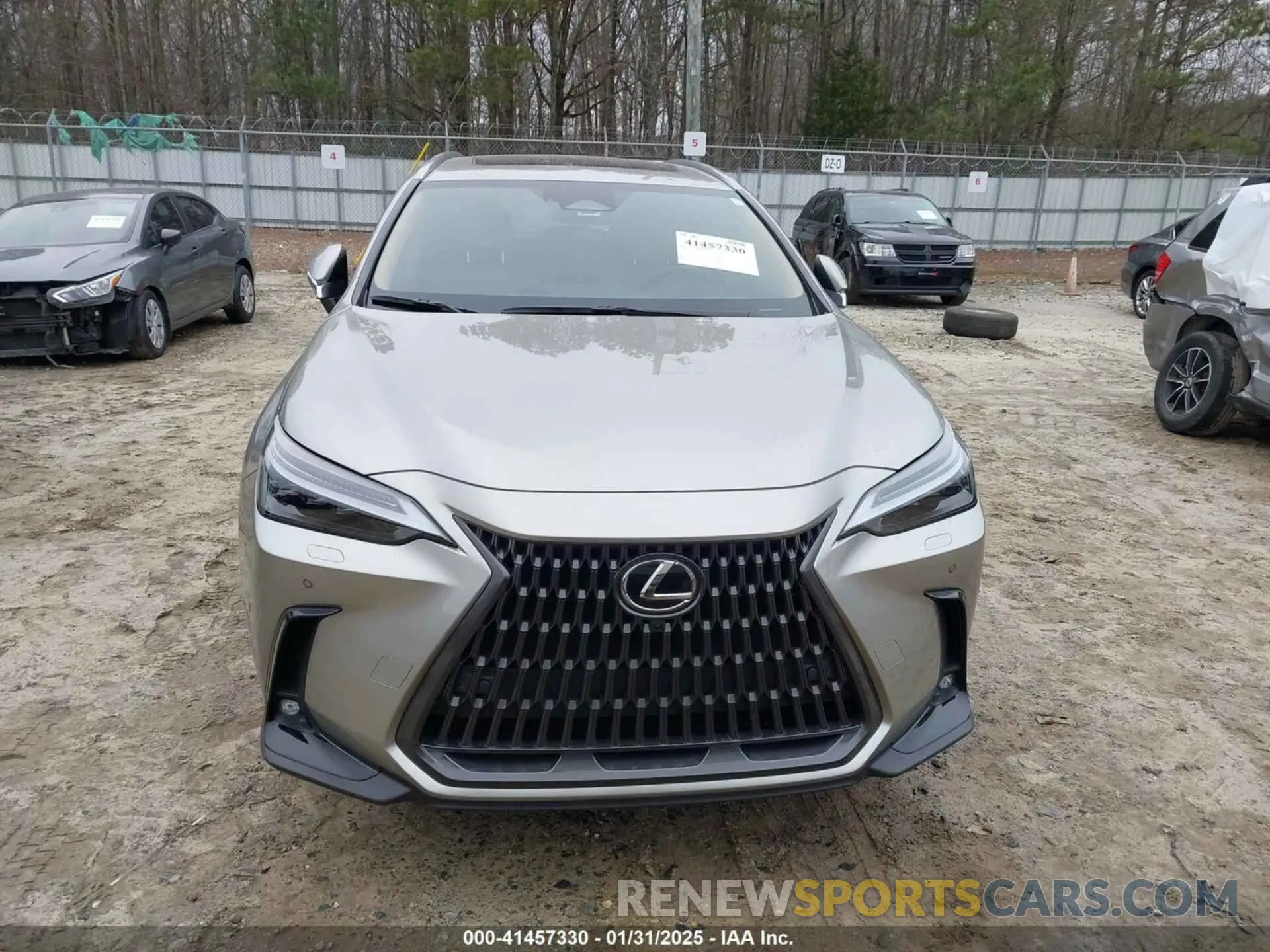 12 fotografías del automóvil dañado JTJHKCFZ0R2025435 LEXUS NX 450H+ 2024