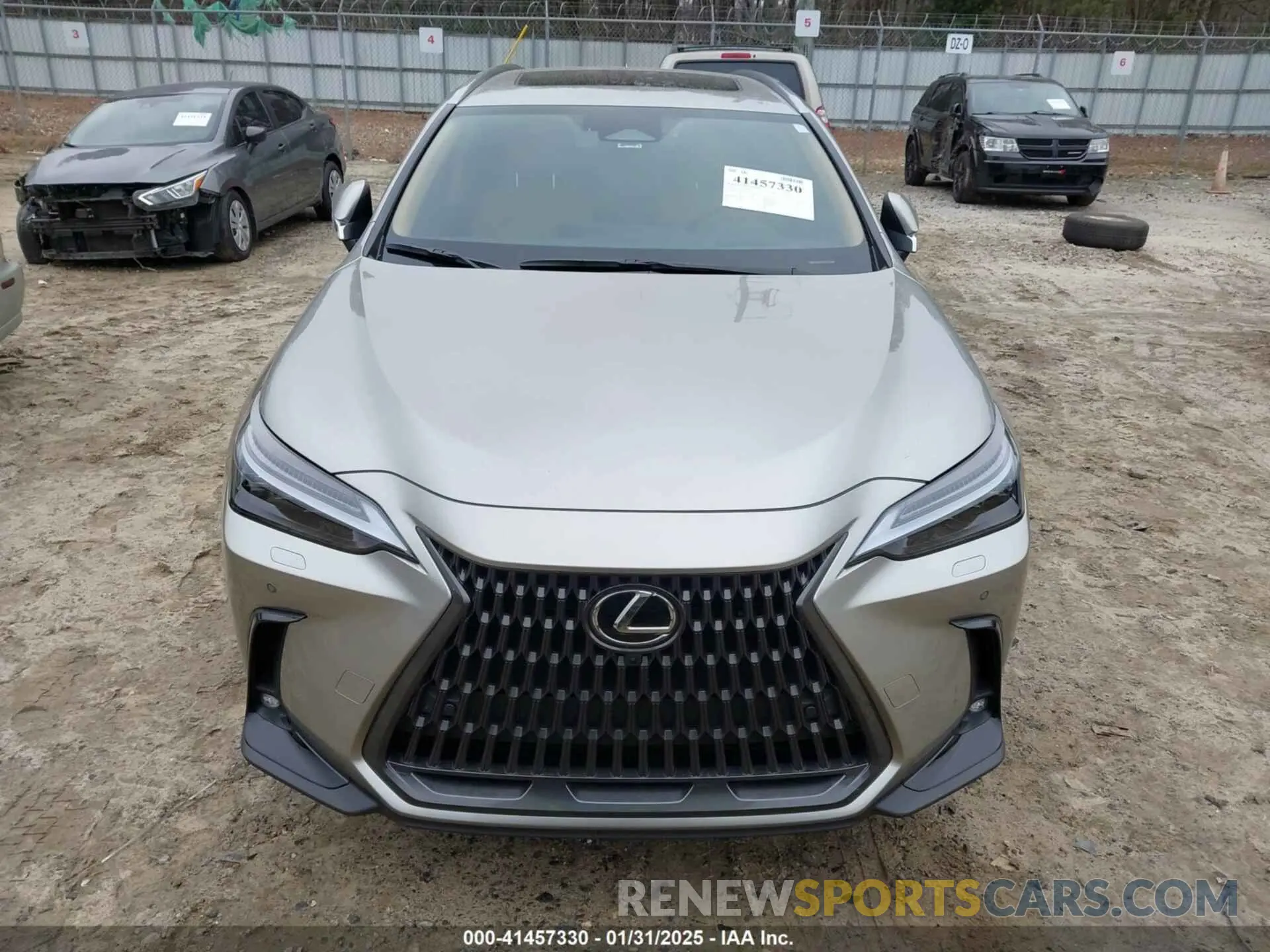 6 fotografías del automóvil dañado JTJHKCFZ0R2025435 LEXUS NX 450H+ 2024