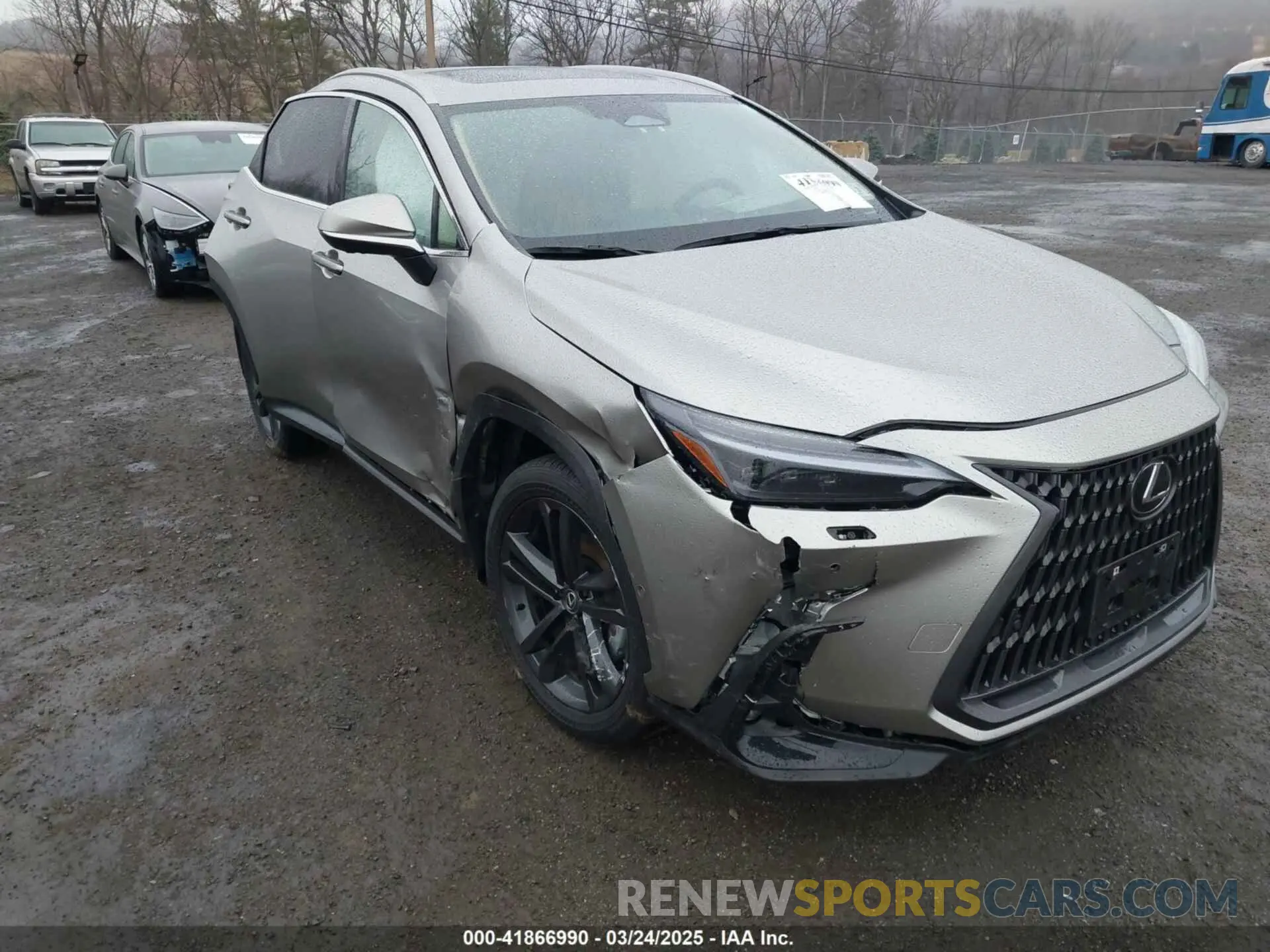 1 fotografías del automóvil dañado JTJHKCFZ1R2035729 LEXUS NX 450H+ 2024