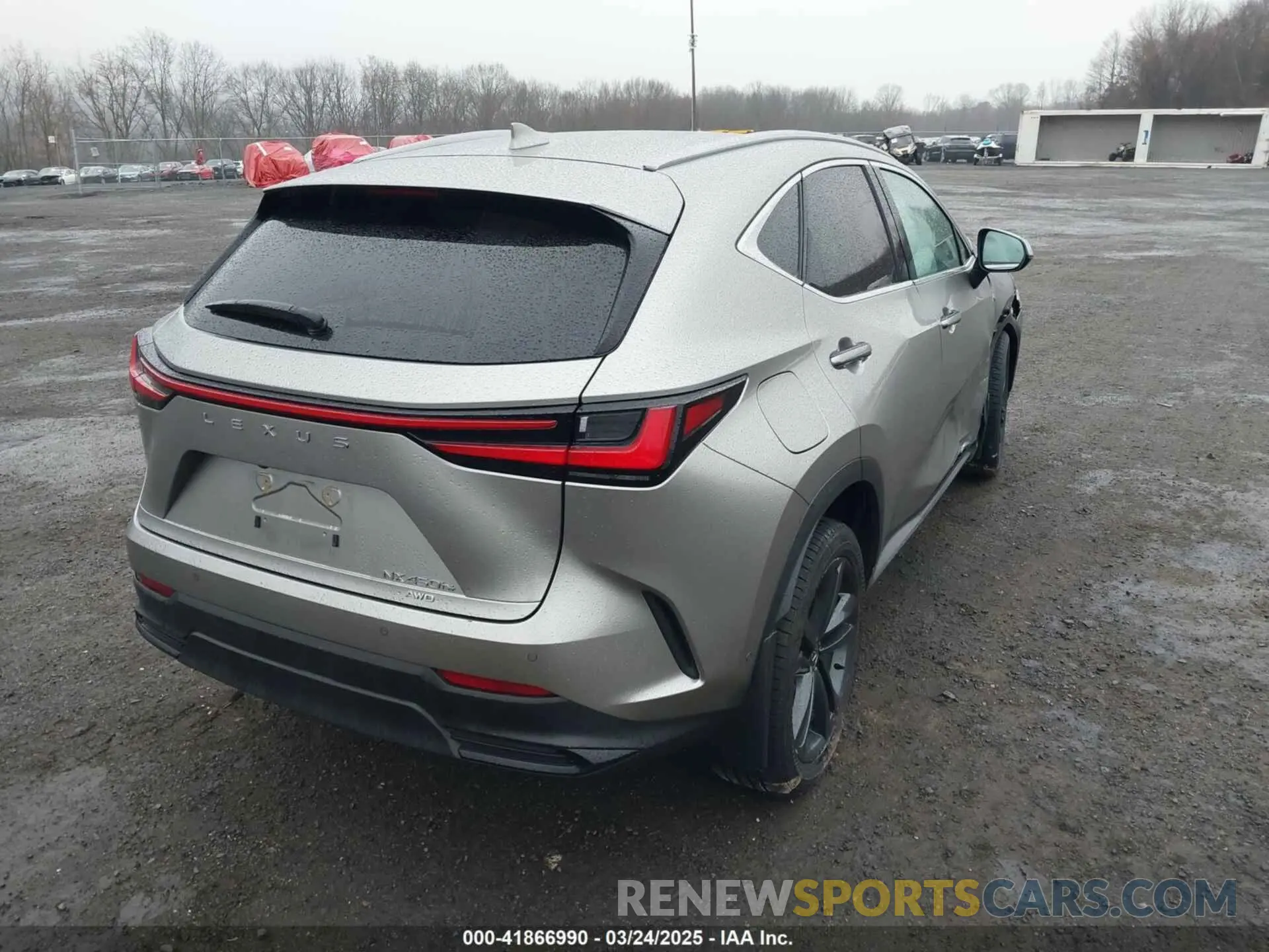 4 fotografías del automóvil dañado JTJHKCFZ1R2035729 LEXUS NX 450H+ 2024