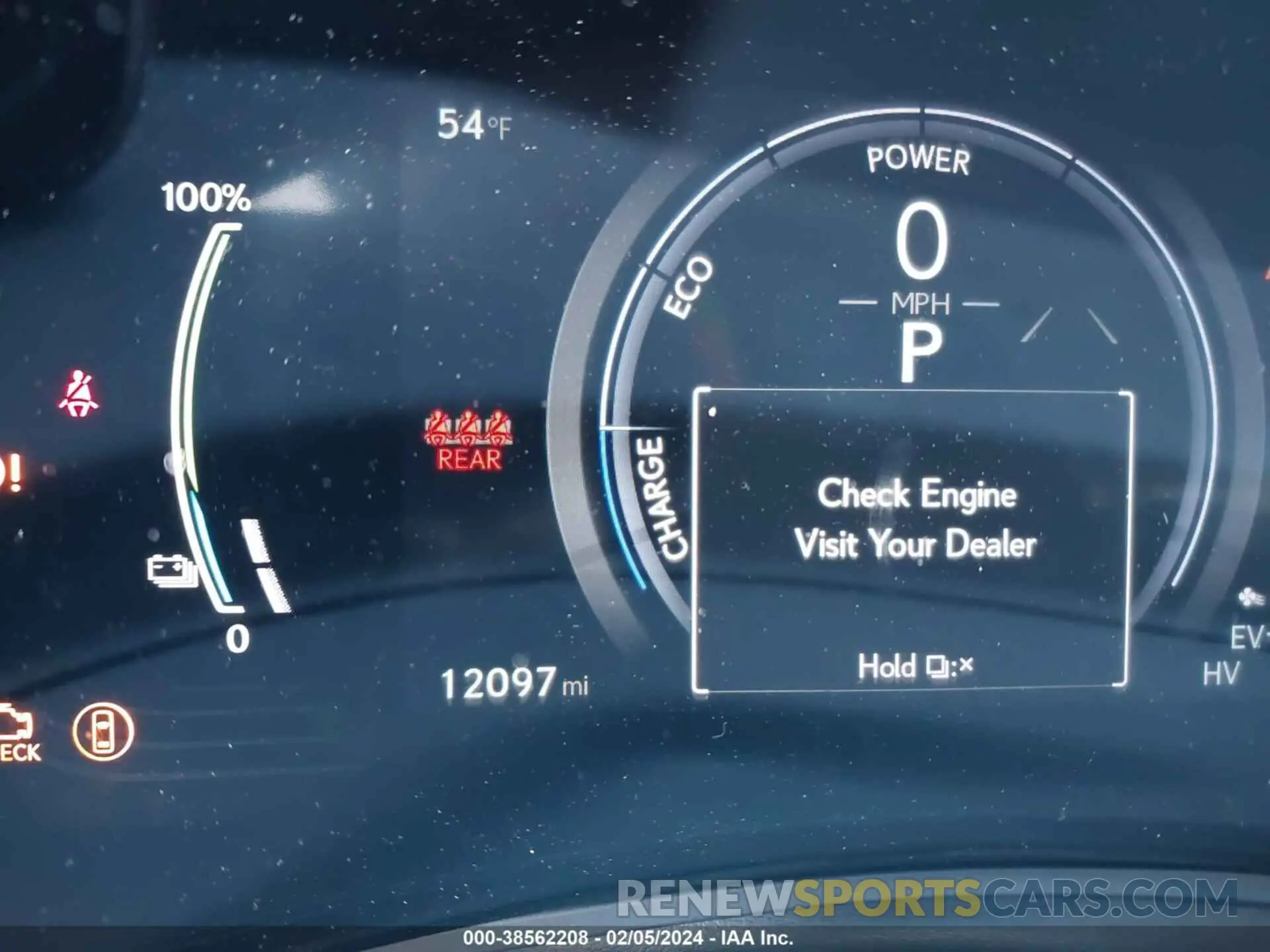 7 fotografías del automóvil dañado JTJHKCFZ7R2021592 LEXUS NX 450H+ 2024