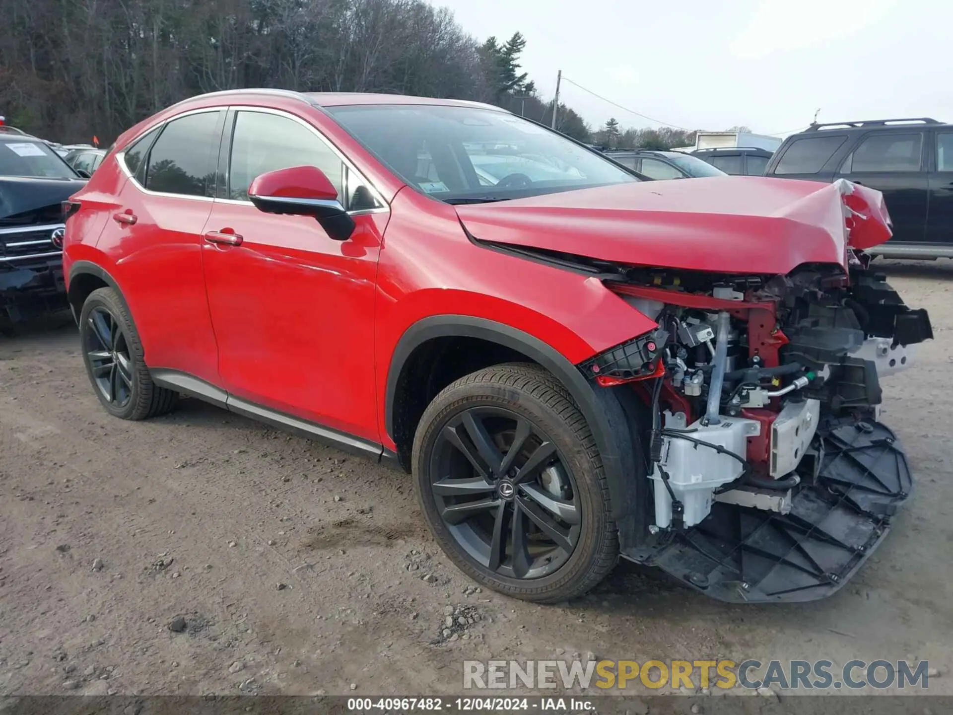 1 fotografías del automóvil dañado JTJHKCFZ8R2032536 LEXUS NX 450H+ 2024