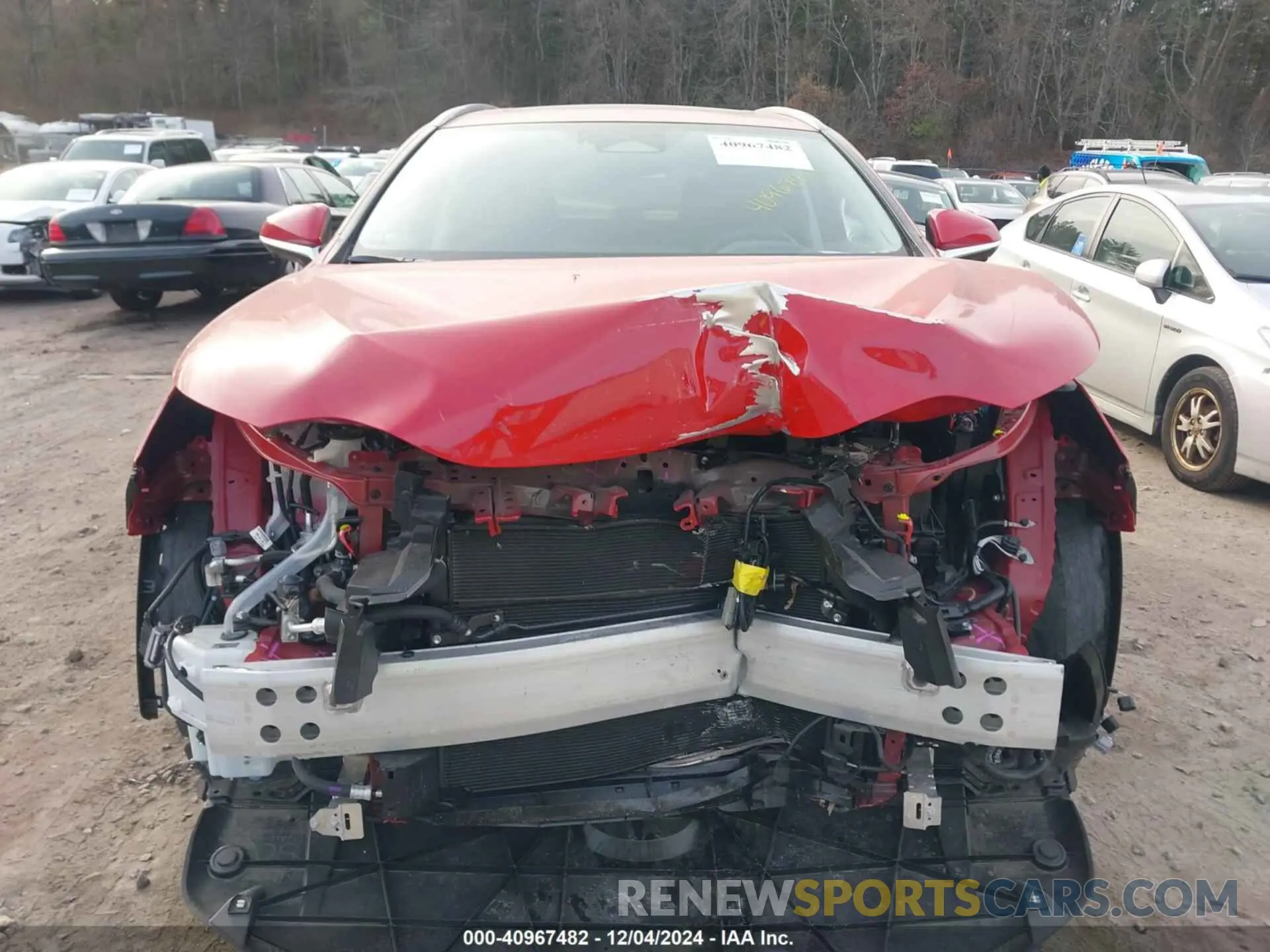 13 fotografías del automóvil dañado JTJHKCFZ8R2032536 LEXUS NX 450H+ 2024