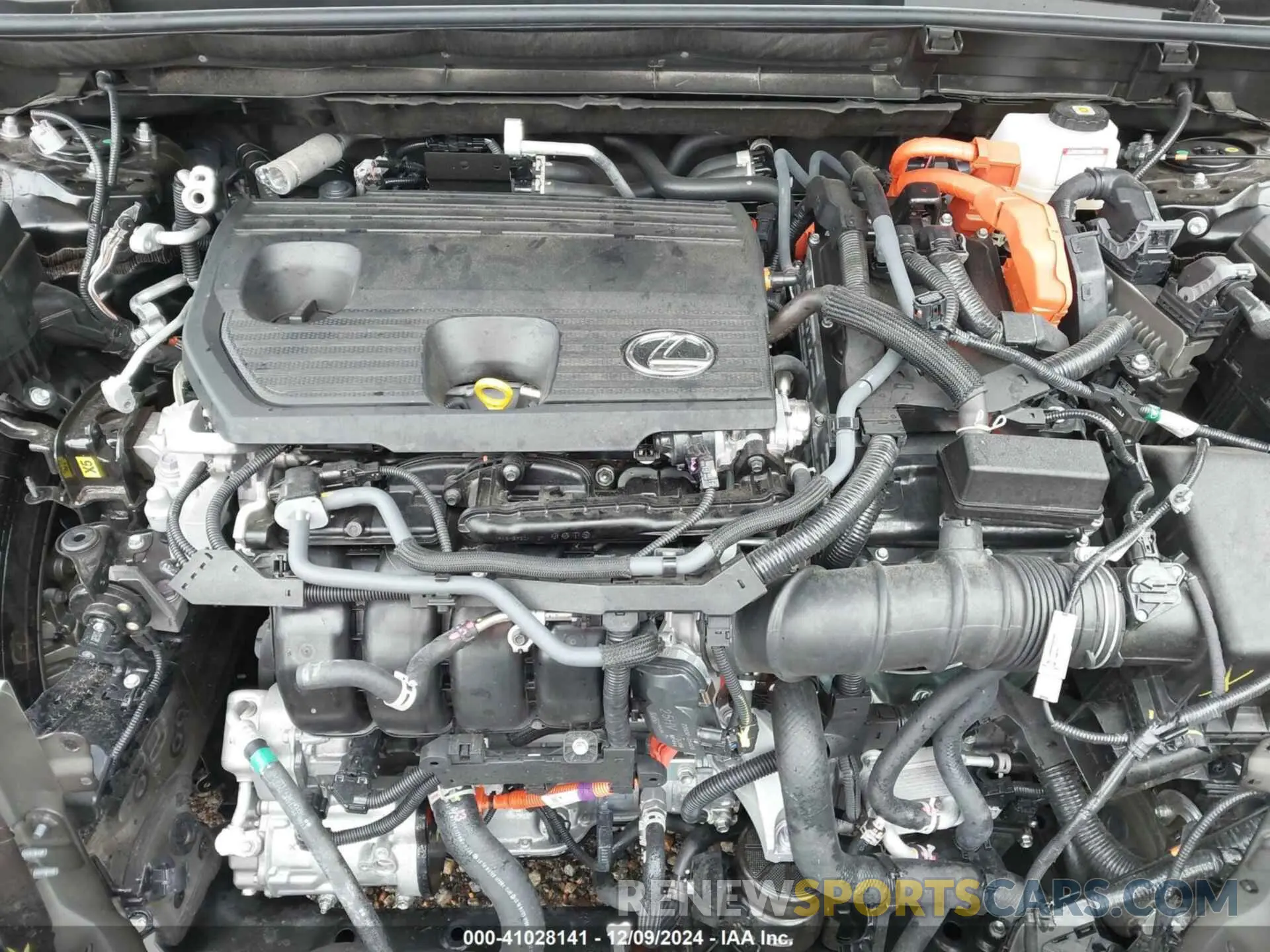 10 fotografías del automóvil dañado JTJKKCFZ4R2033057 LEXUS NX 450H+ 2024