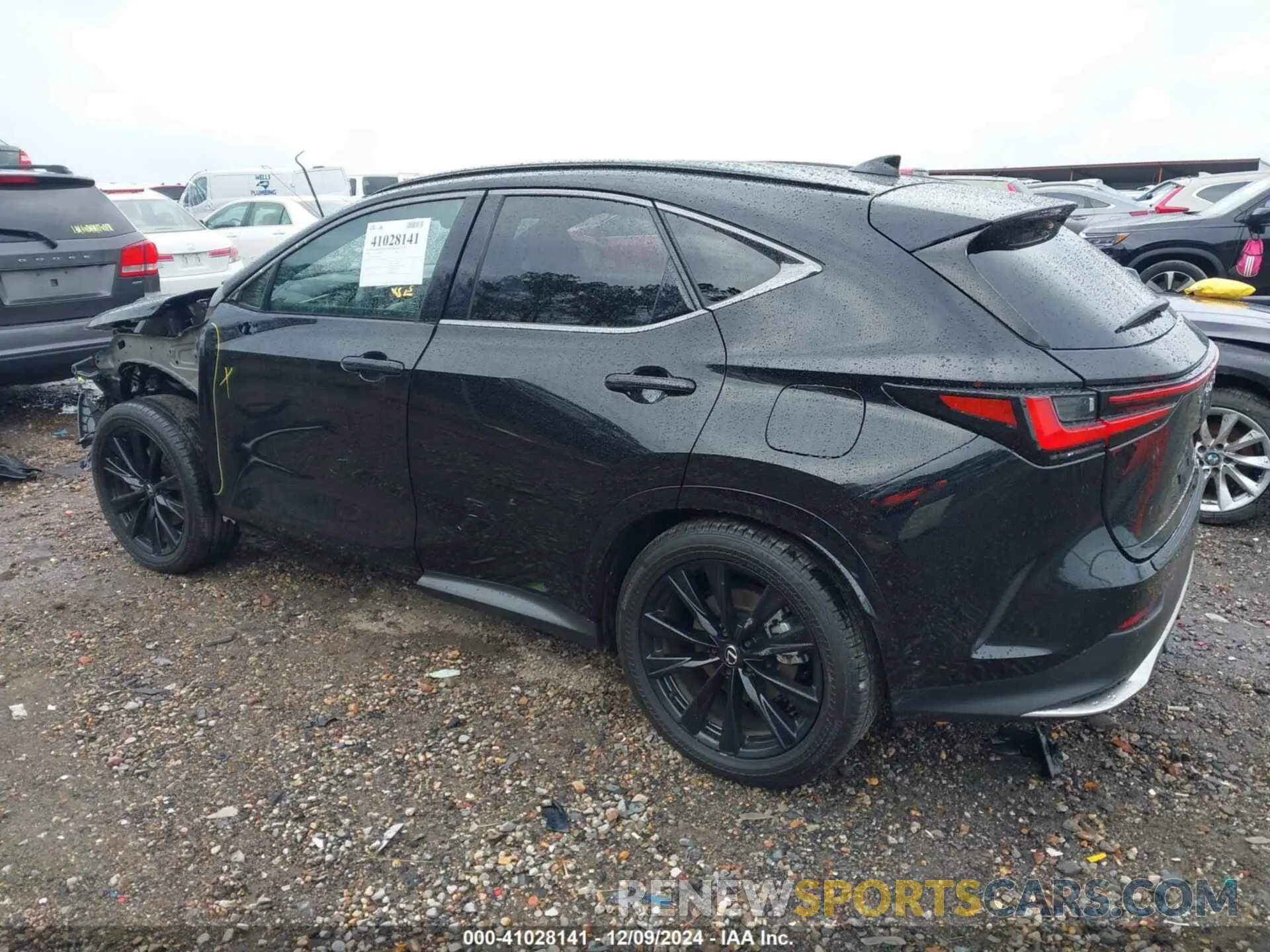 3 fotografías del automóvil dañado JTJKKCFZ4R2033057 LEXUS NX 450H+ 2024