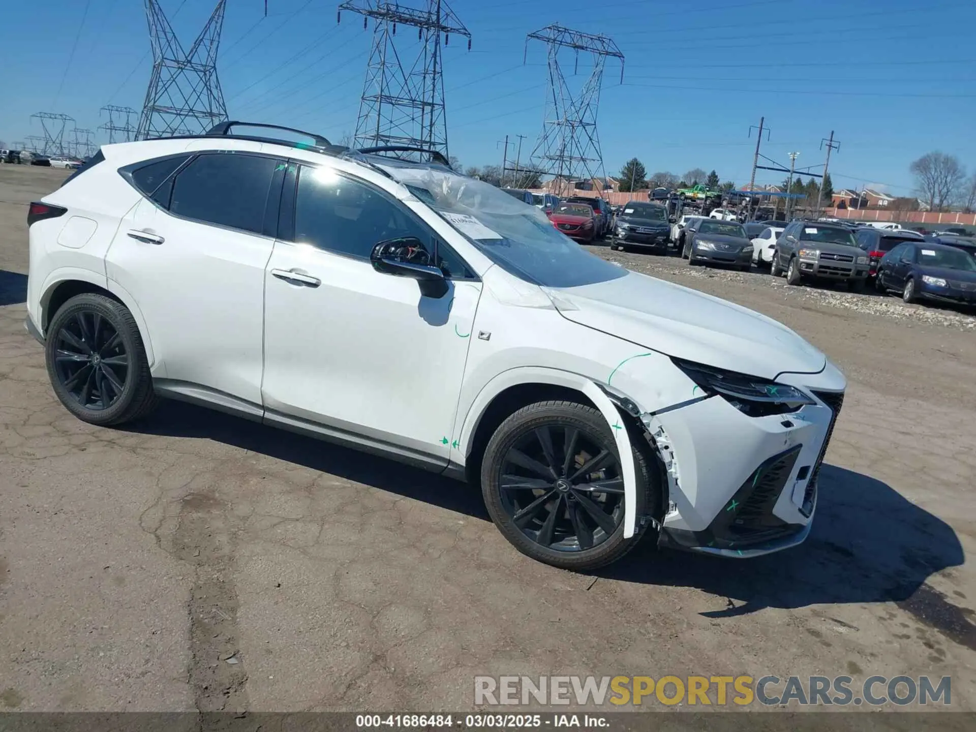 1 fotografías del automóvil dañado JTJKKCFZ7R2038592 LEXUS NX 450H+ 2024