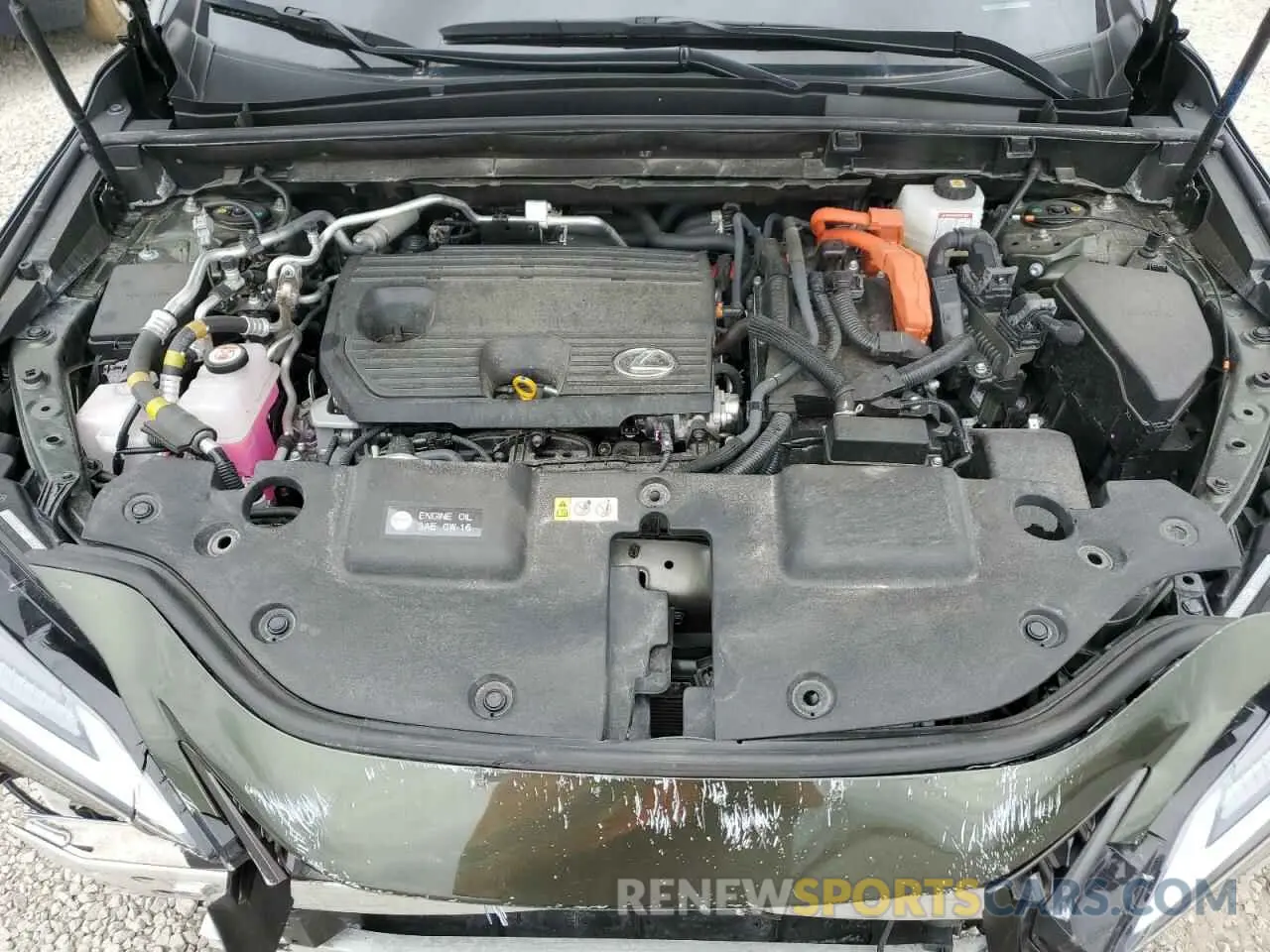 12 fotografías del automóvil dañado JTJHKCFZ3R2030886 LEXUS NX 450H LU 2024
