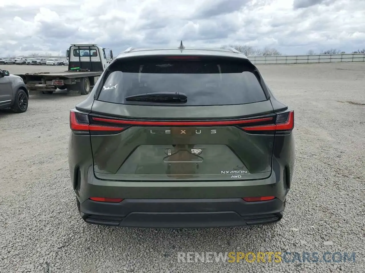 6 fotografías del automóvil dañado JTJHKCFZ3R2030886 LEXUS NX 450H LU 2024