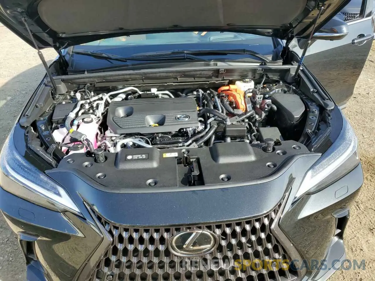 12 fotografías del automóvil dañado JTJHKCFZ4S2044219 LEXUS NX 450H LU 2025