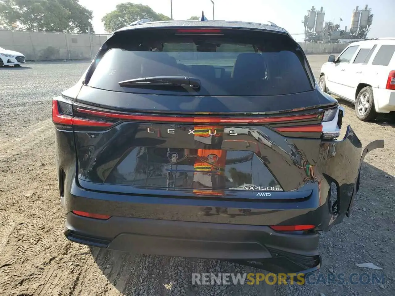 6 fotografías del automóvil dañado JTJHKCFZ4S2044219 LEXUS NX 450H LU 2025
