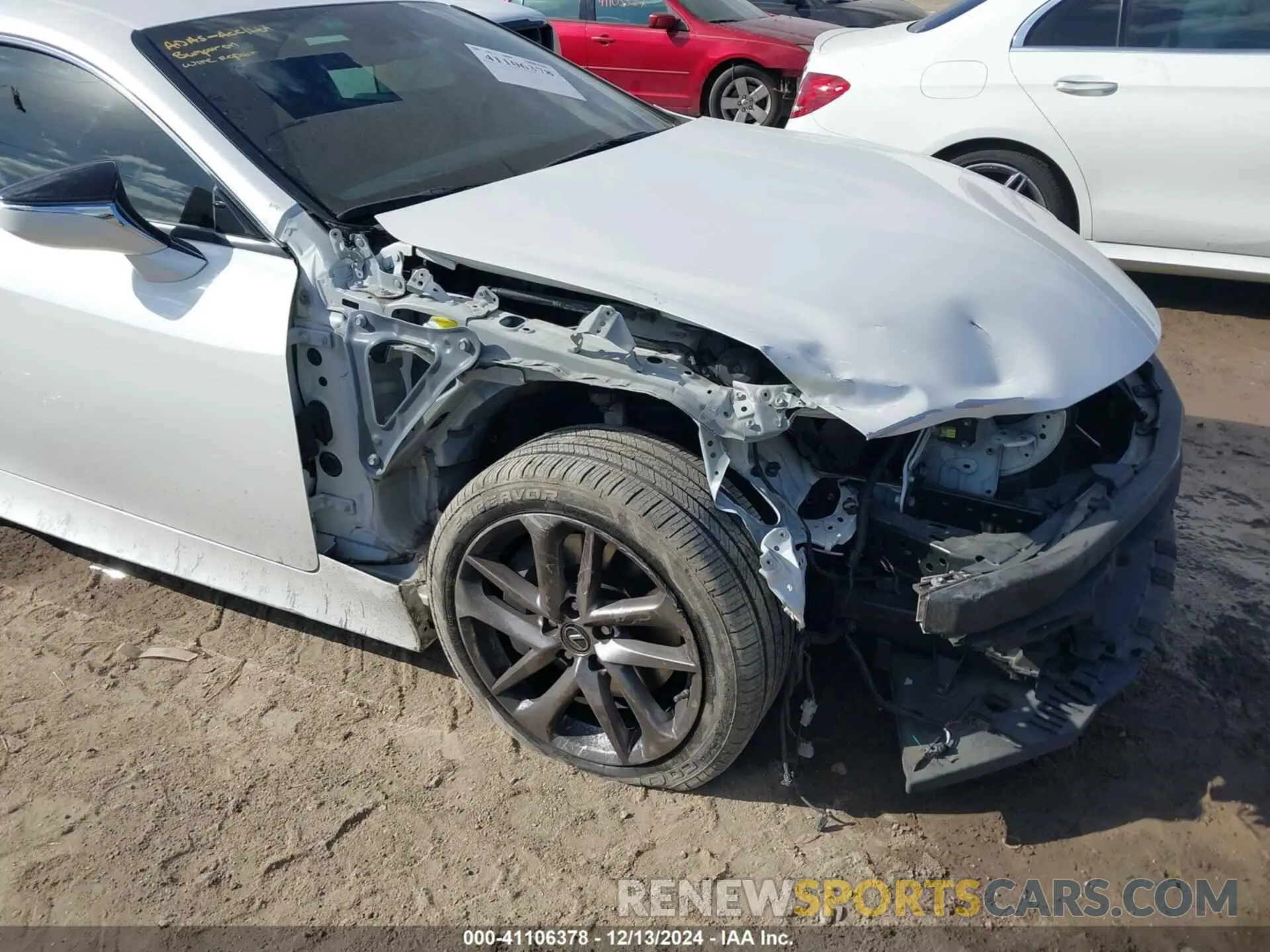 6 fotografías del automóvil dañado JTHHA5BC1K5009685 LEXUS RC 2019