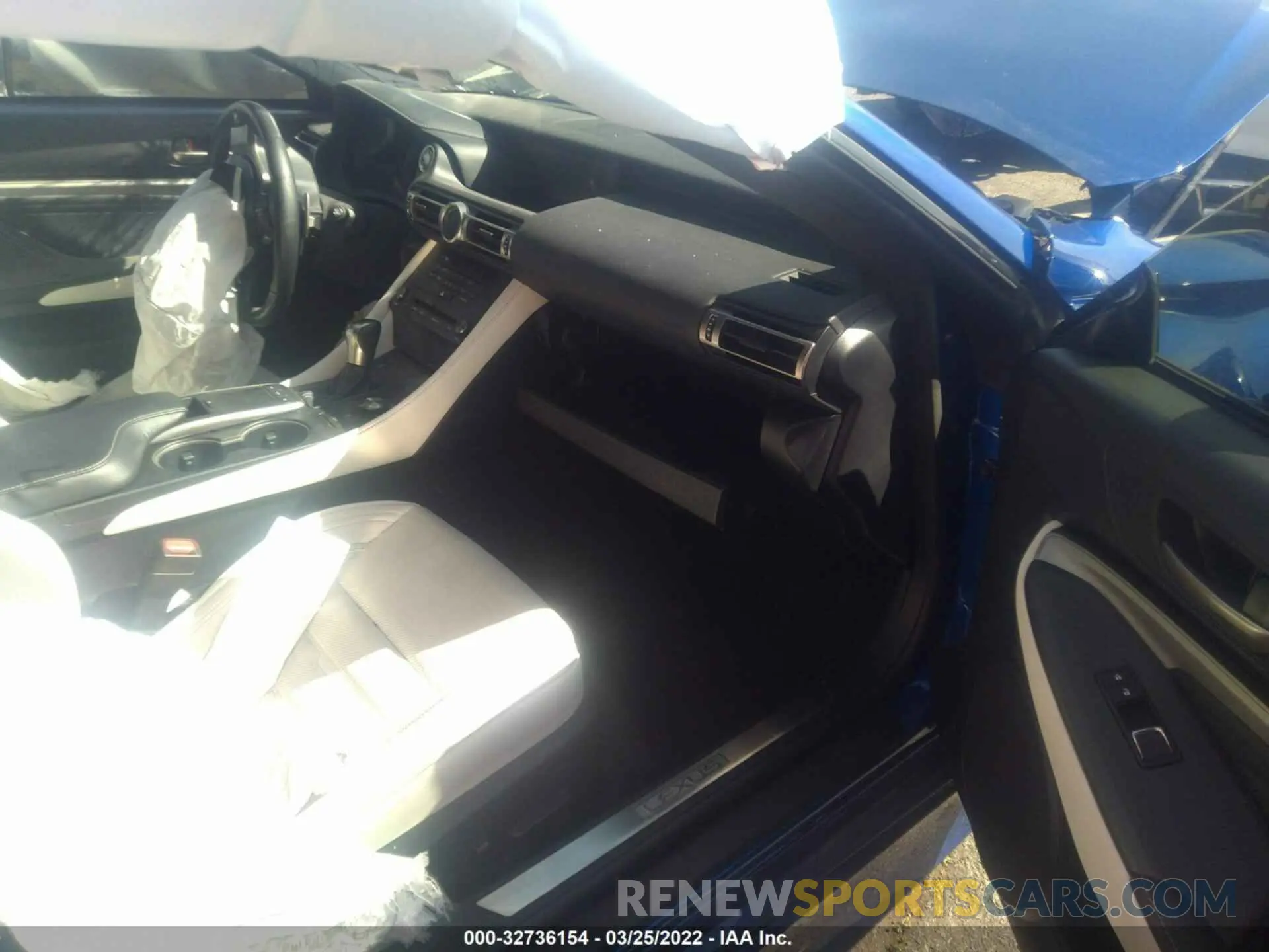 5 fotografías del automóvil dañado JTHHA5BC9K5010258 LEXUS RC 2019