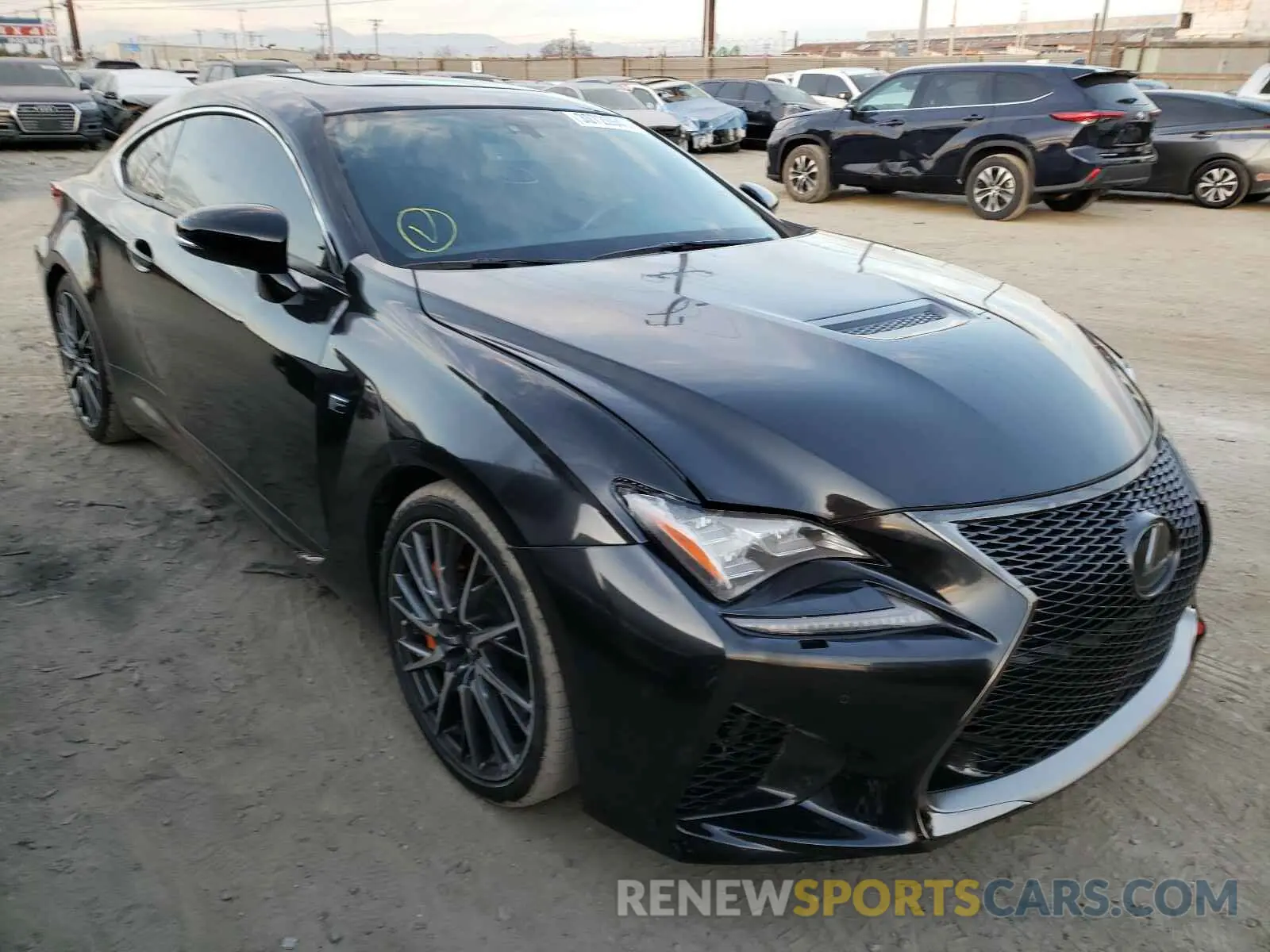 1 fotografías del automóvil dañado JTHHP5BC4K5006858 LEXUS RC 2019