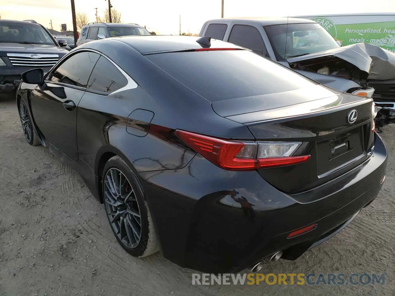 3 fotografías del automóvil dañado JTHHP5BC4K5006858 LEXUS RC 2019