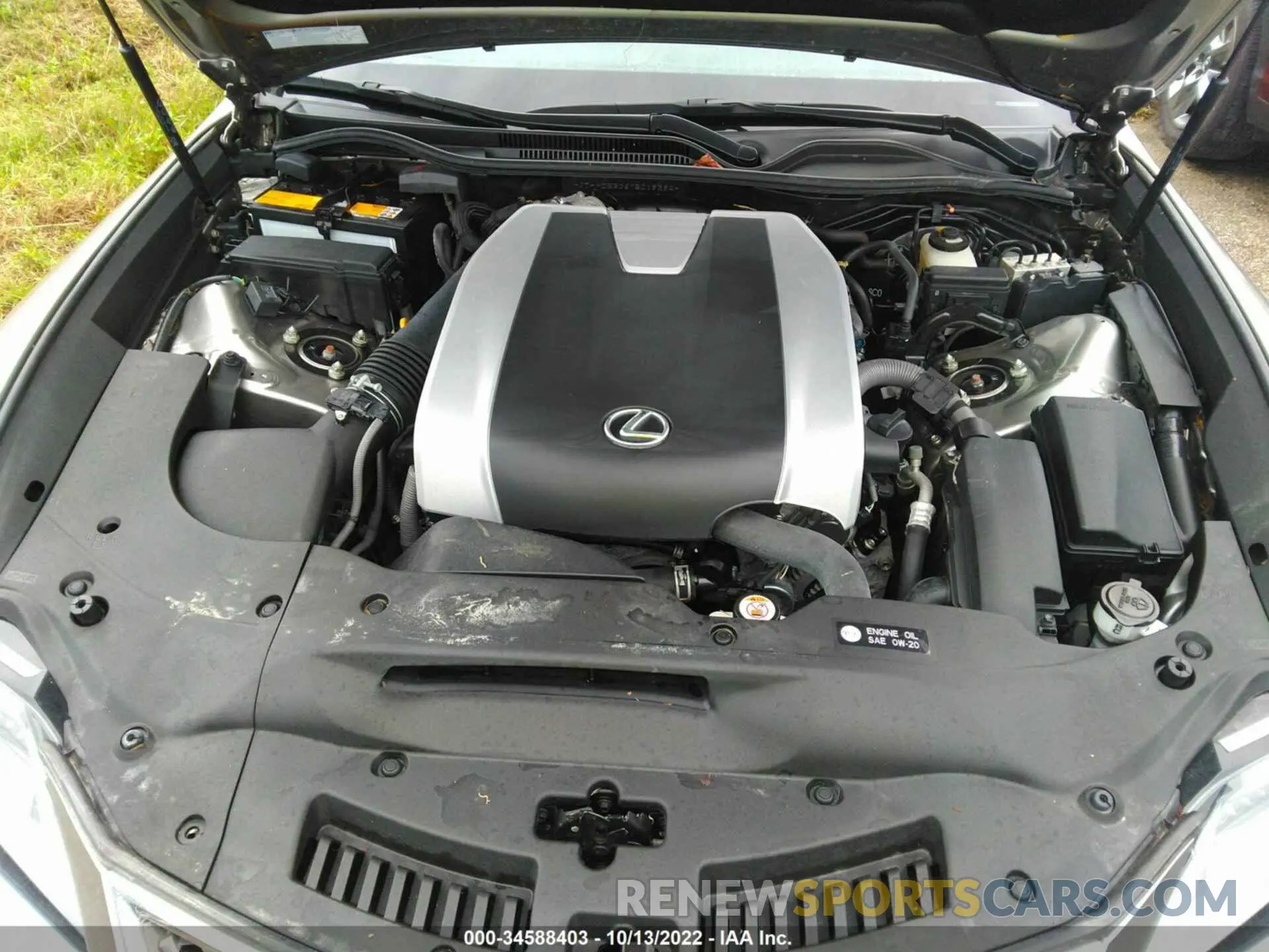10 fotografías del automóvil dañado JTHHZ5BC6K5019394 LEXUS RC 2019
