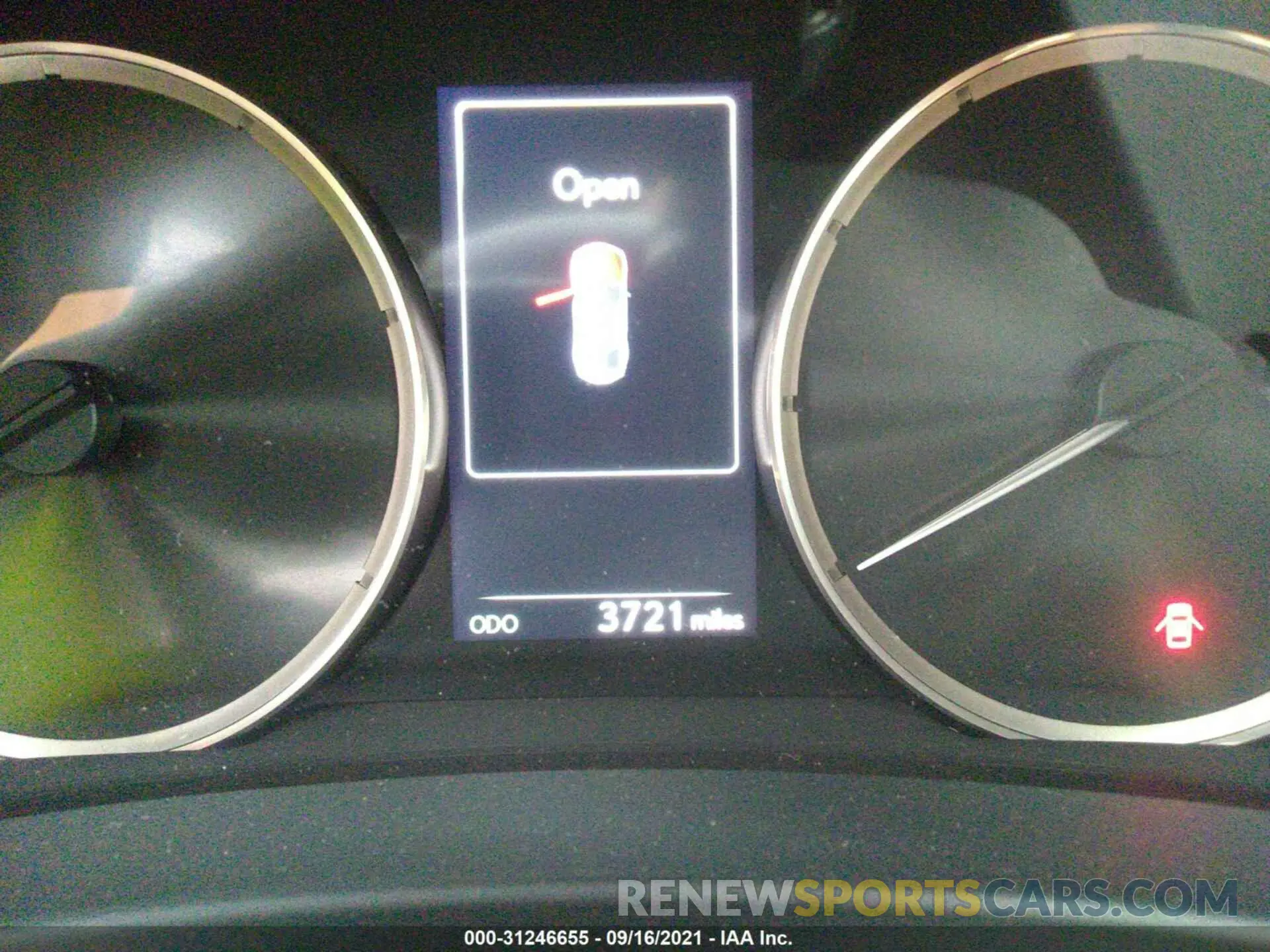7 fotografías del automóvil dañado JTHS85BC8K5004744 LEXUS RC 2019