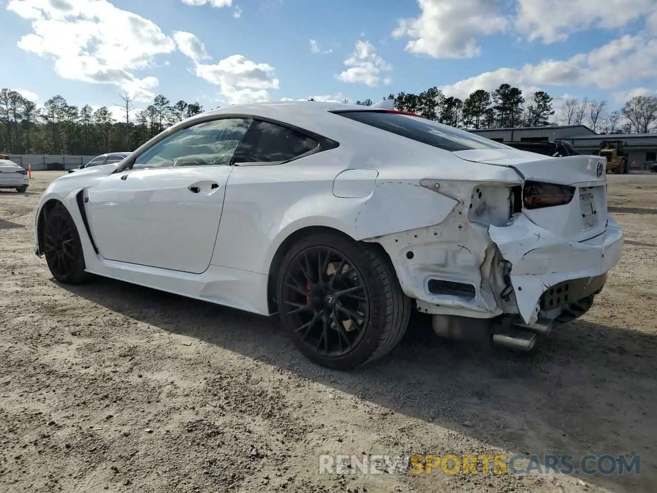 2 fotografías del automóvil dañado JTHDP5BC9M5008266 LEXUS RC 2021