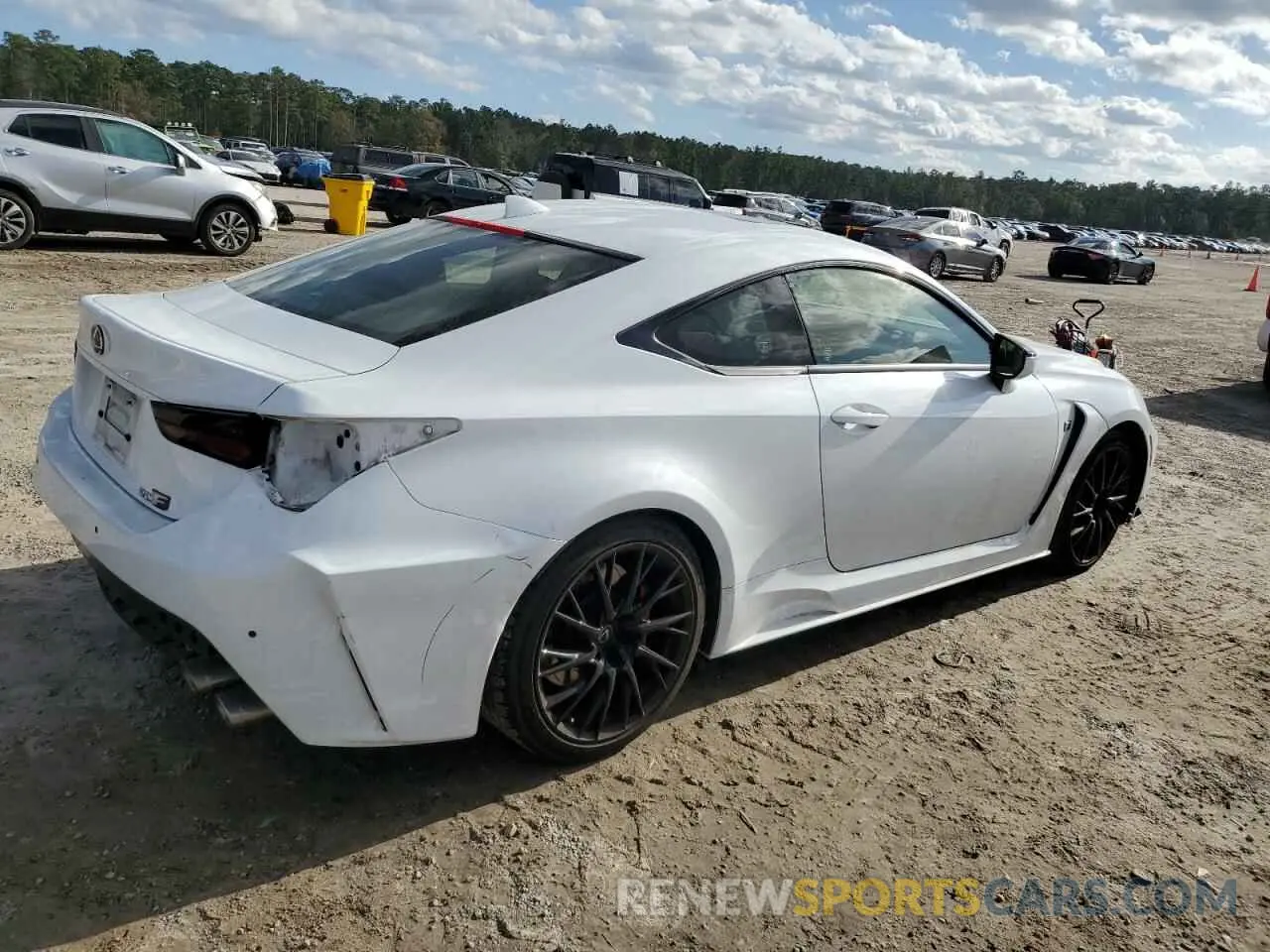3 fotografías del automóvil dañado JTHDP5BC9M5008266 LEXUS RC 2021